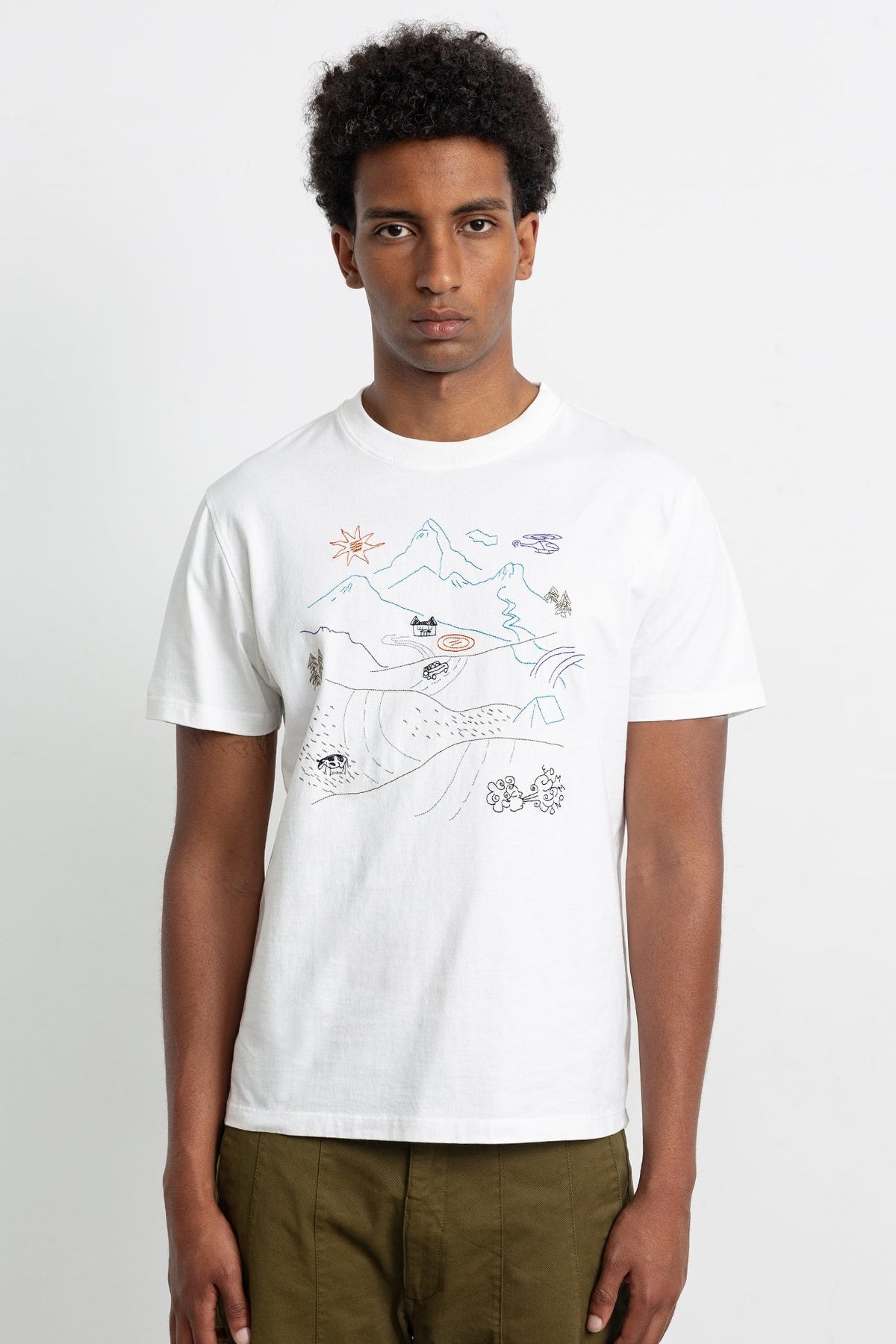 Outdoors Tee White