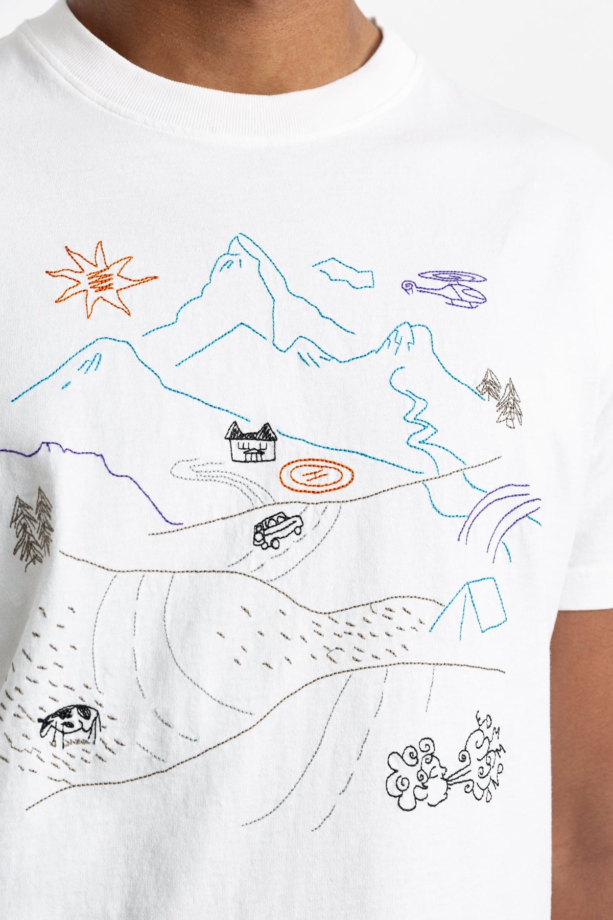 Outdoors Tee White