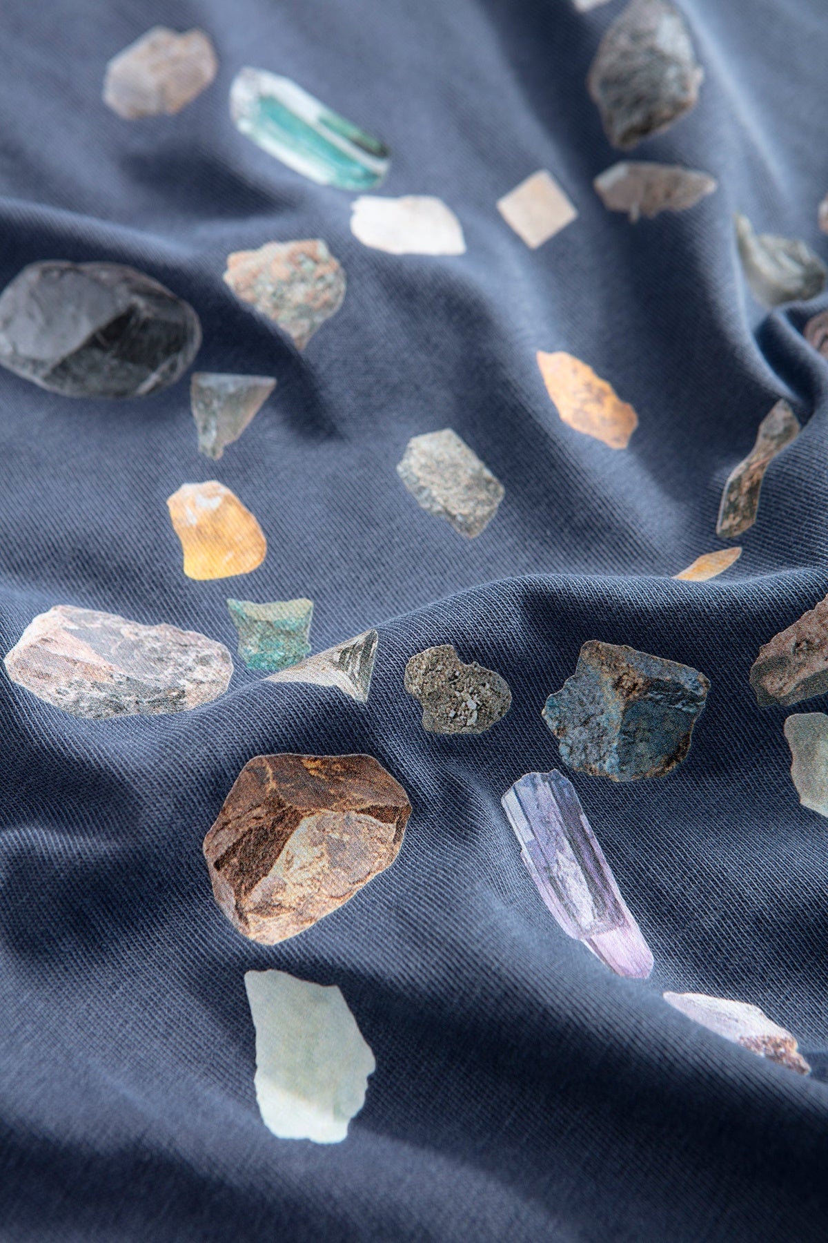 Stones Tee Dark Blue