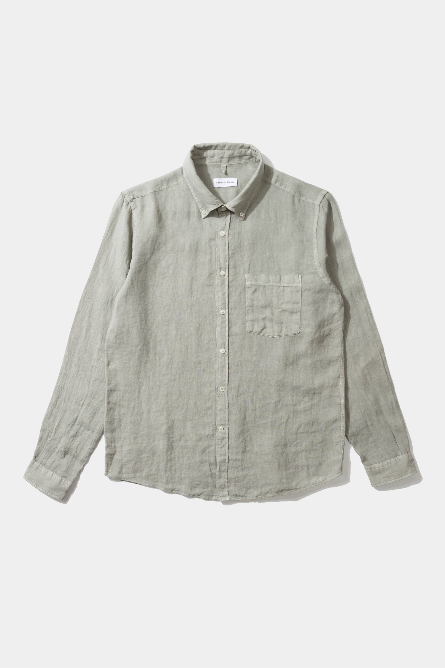 Edmmond Studios LINEN SHIRT taupe - Vista 1