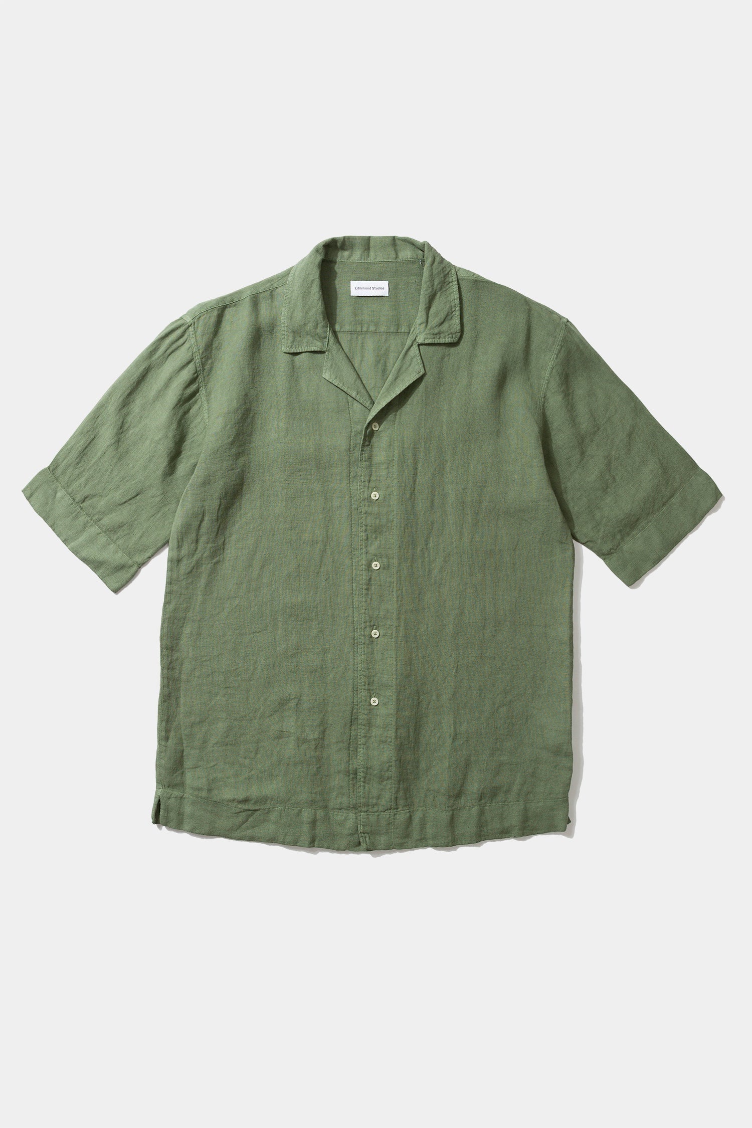 Edmmond Studios LINEN SHORT SLEEVE khaki - Vista 1