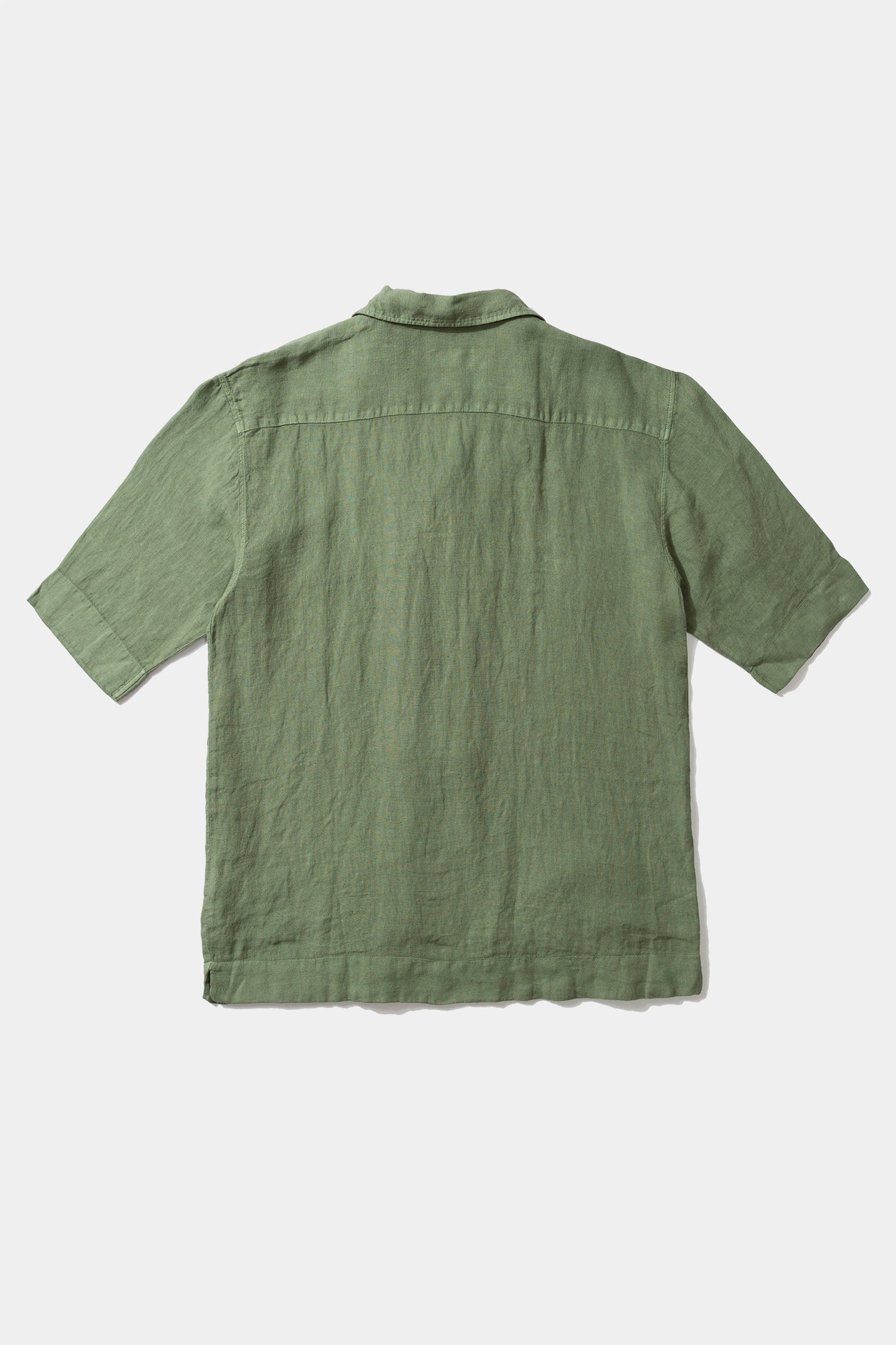 Edmmond Studios LINEN SHORT SLEEVE khaki - Vista 2