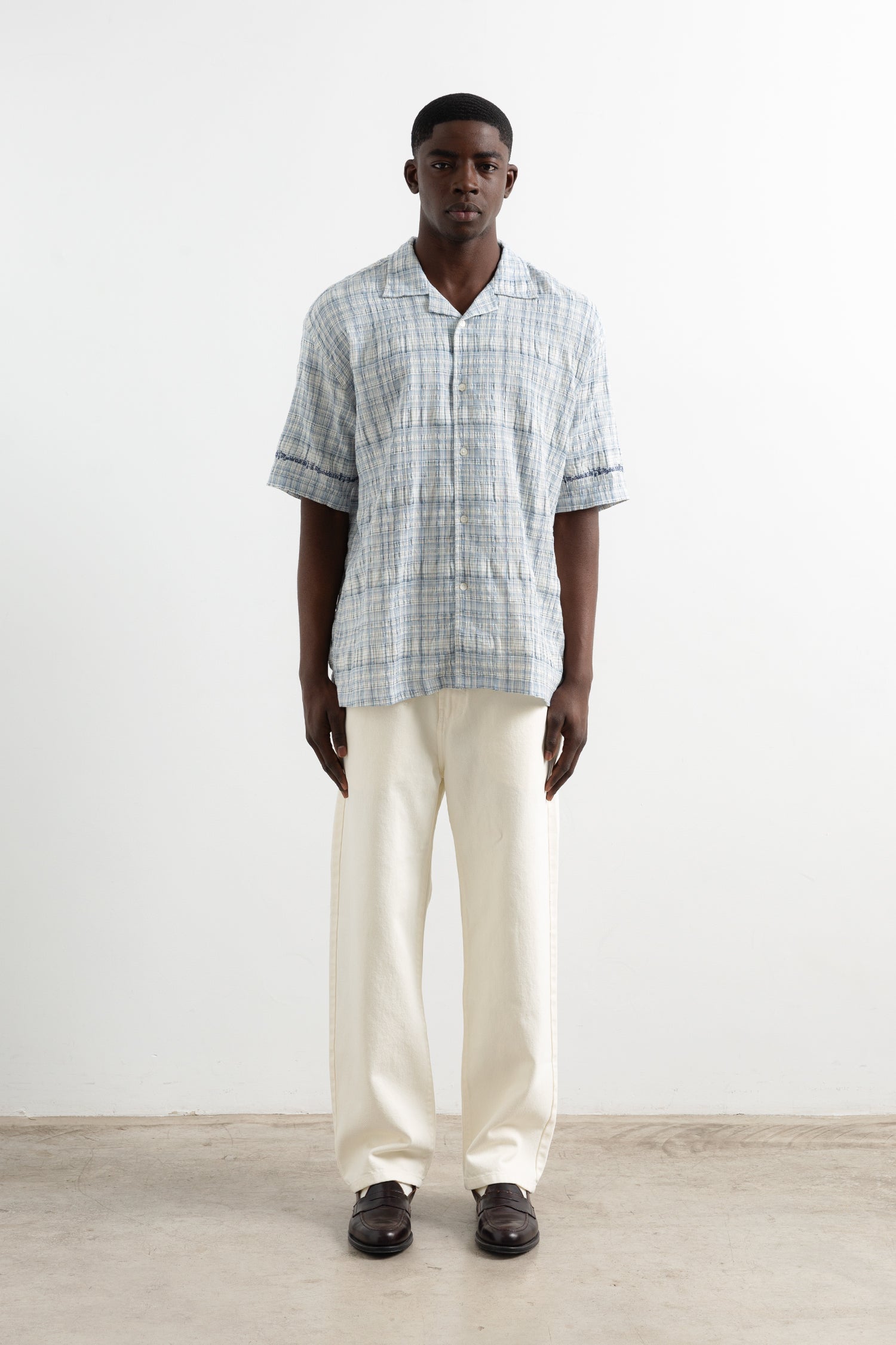 Edmmond Studios SIGNATURE SHIRT dk blue - Vista 3
