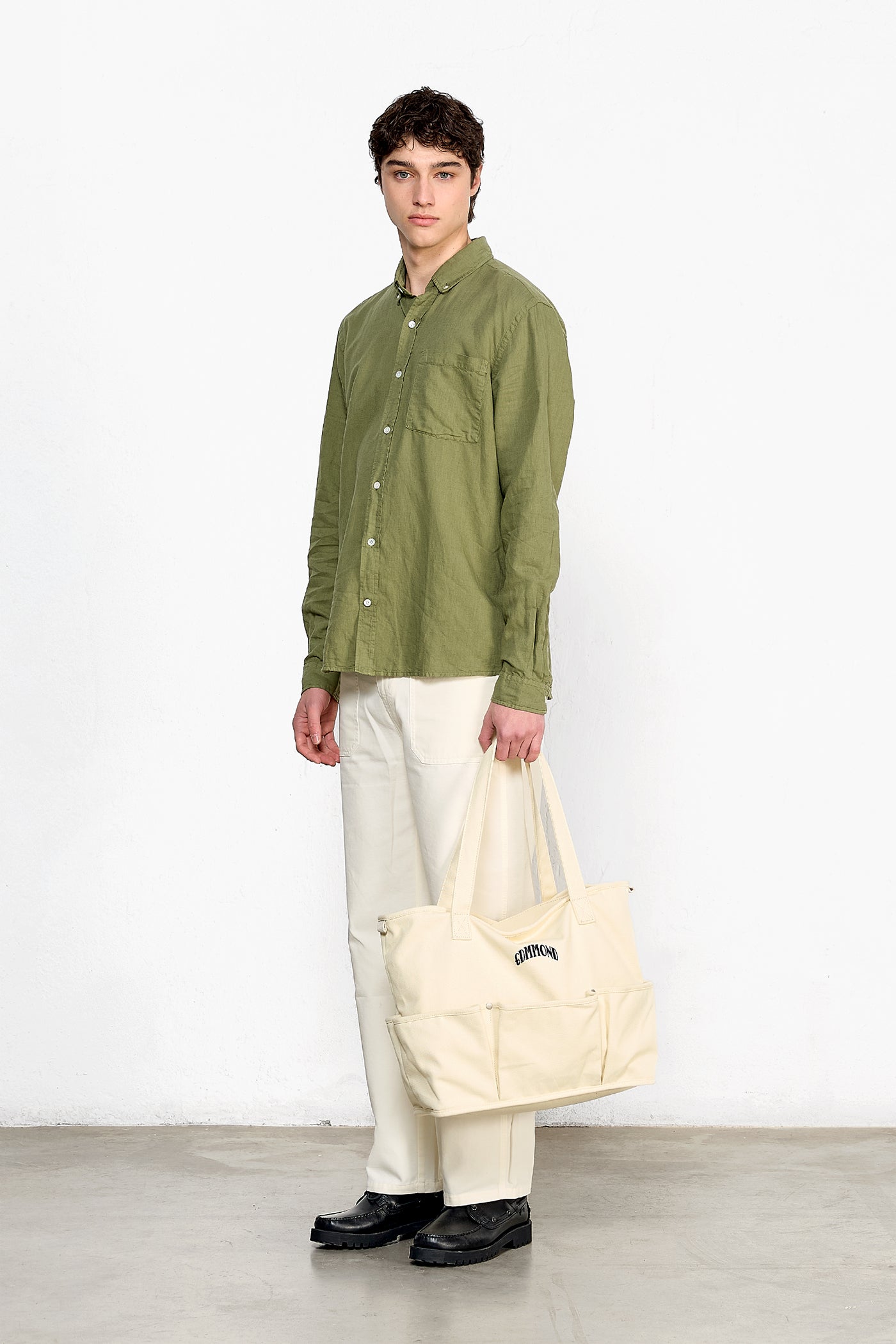 Linen Shirt Khaki