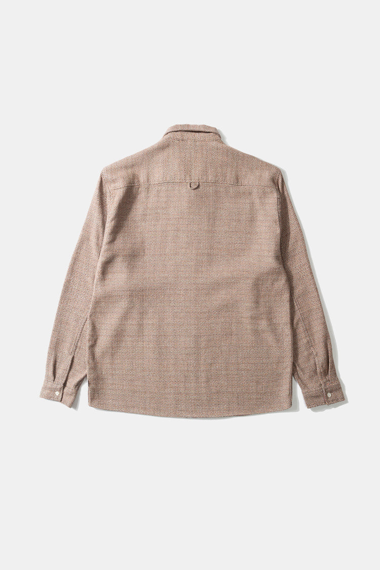 Blurred Landscape Shirt with Zip