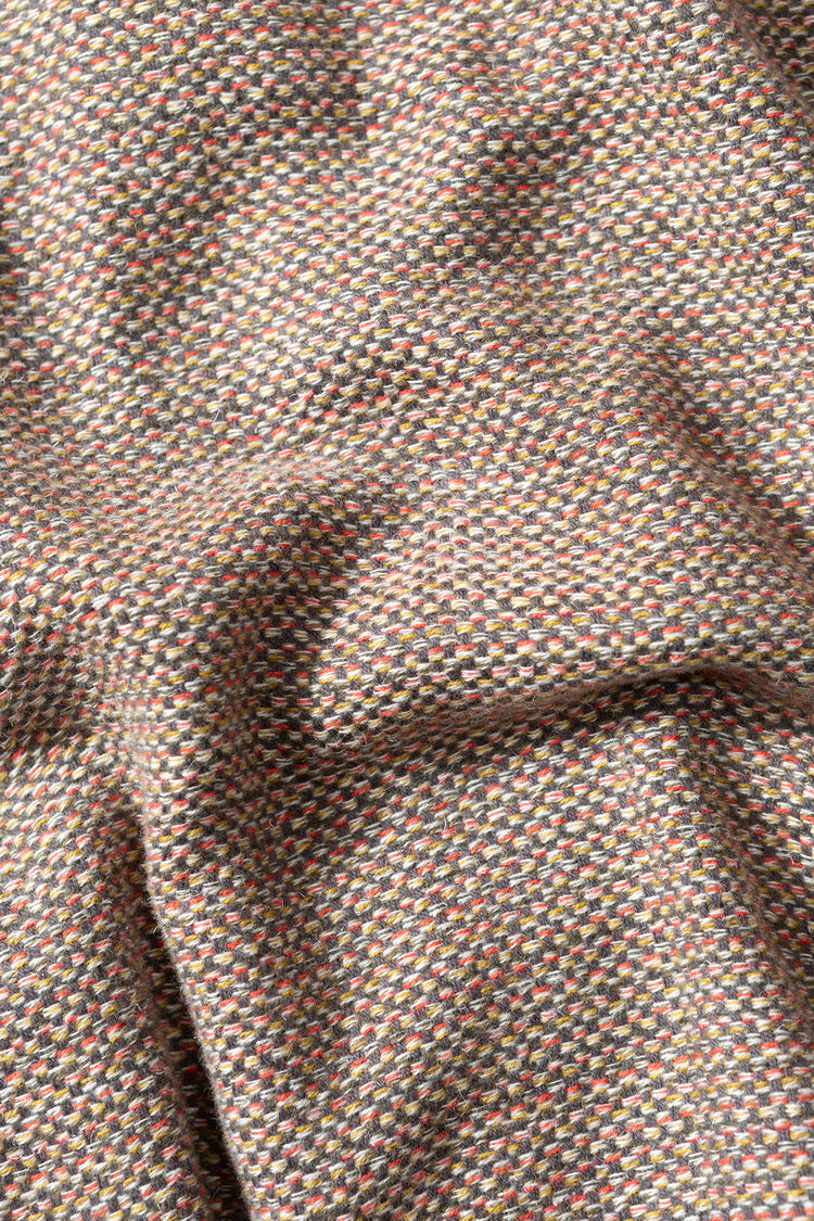 Blurred Landscape Shirt with Zip