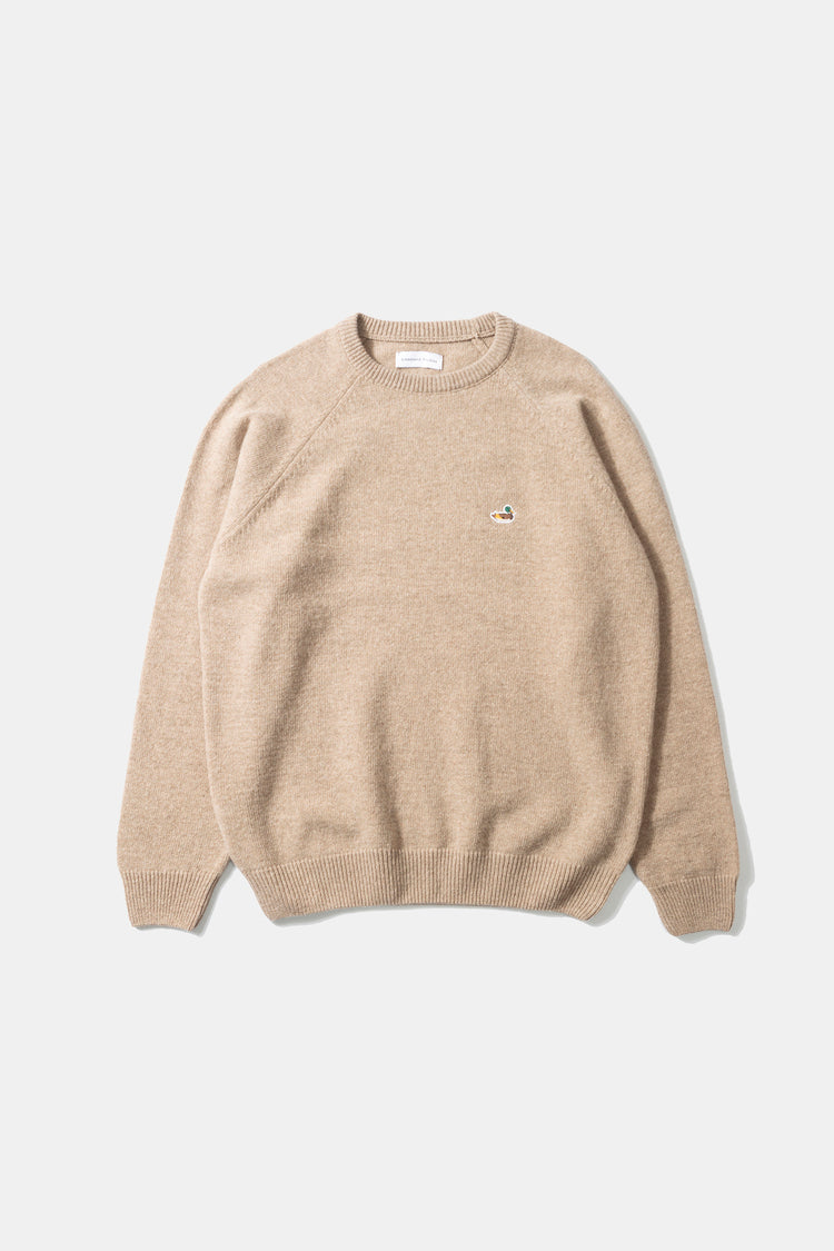 Duck Patch Sweater Beige