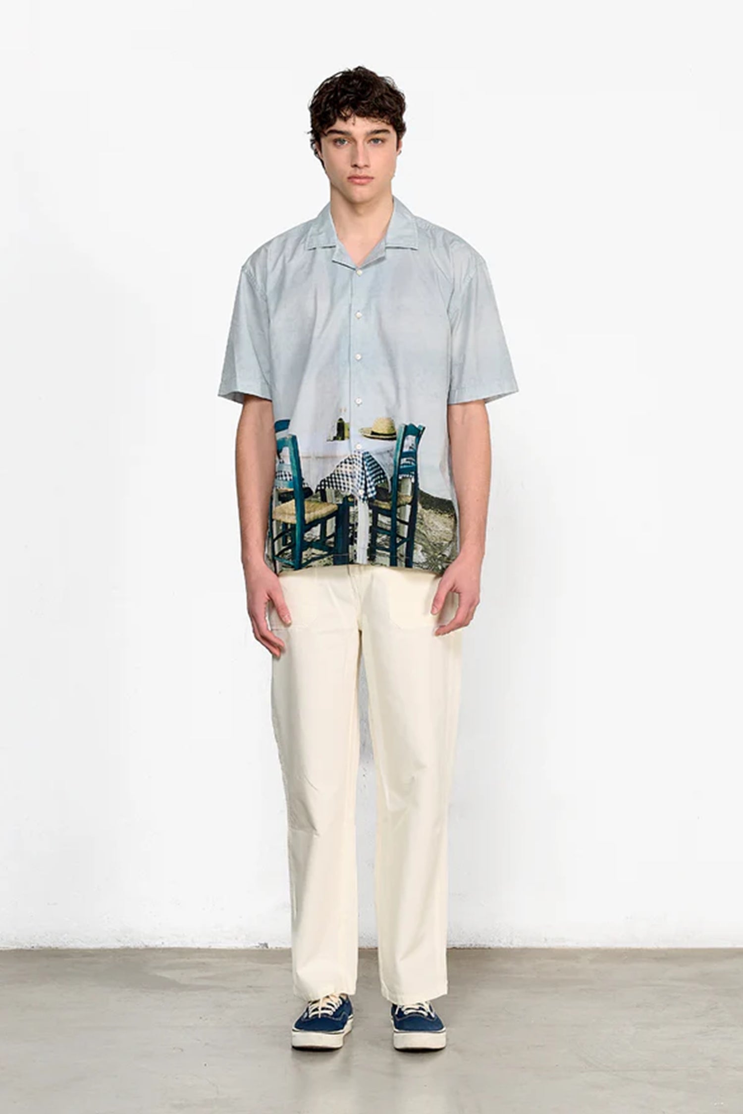 Sunset Postcard Short Sleeve Shirt