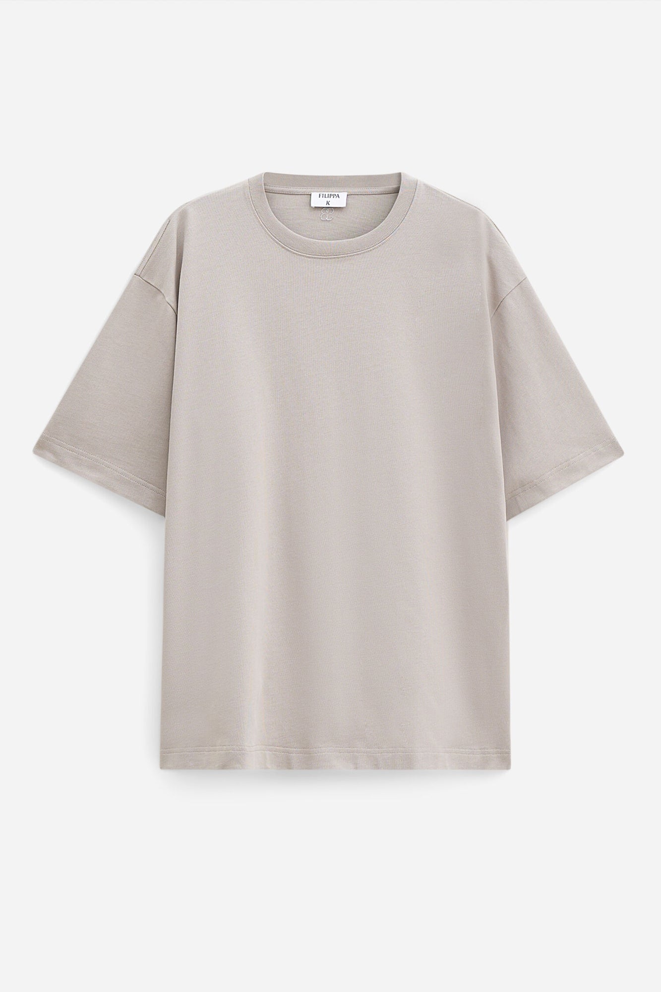 Heavy Crewneck Tee Beige