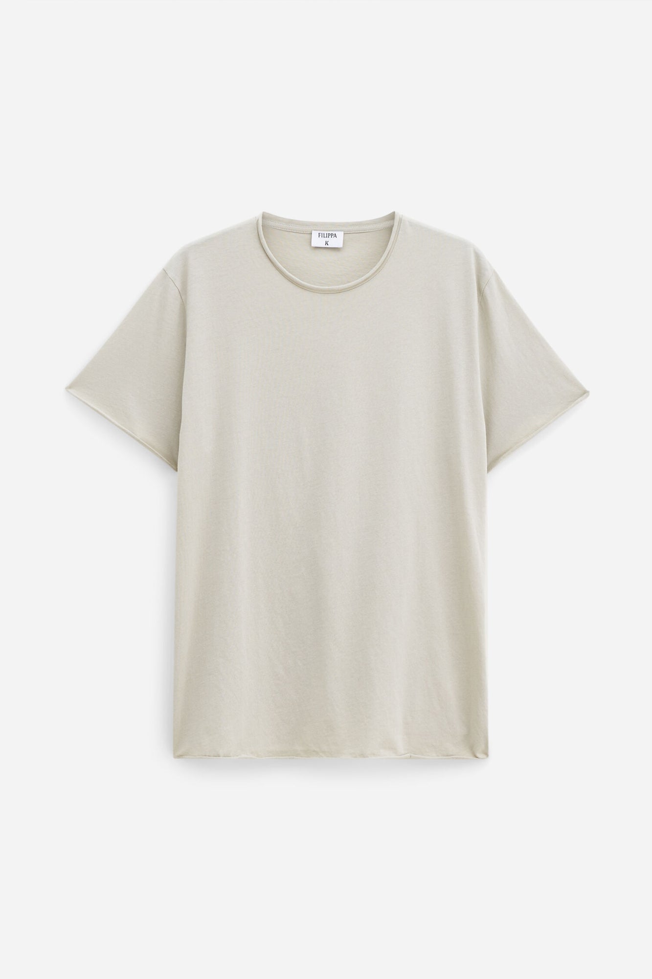Roll Neck Tee Faded Moss