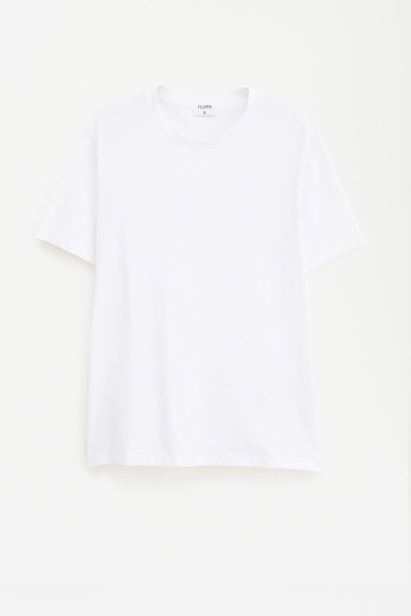 Stretch Cotton Tee White