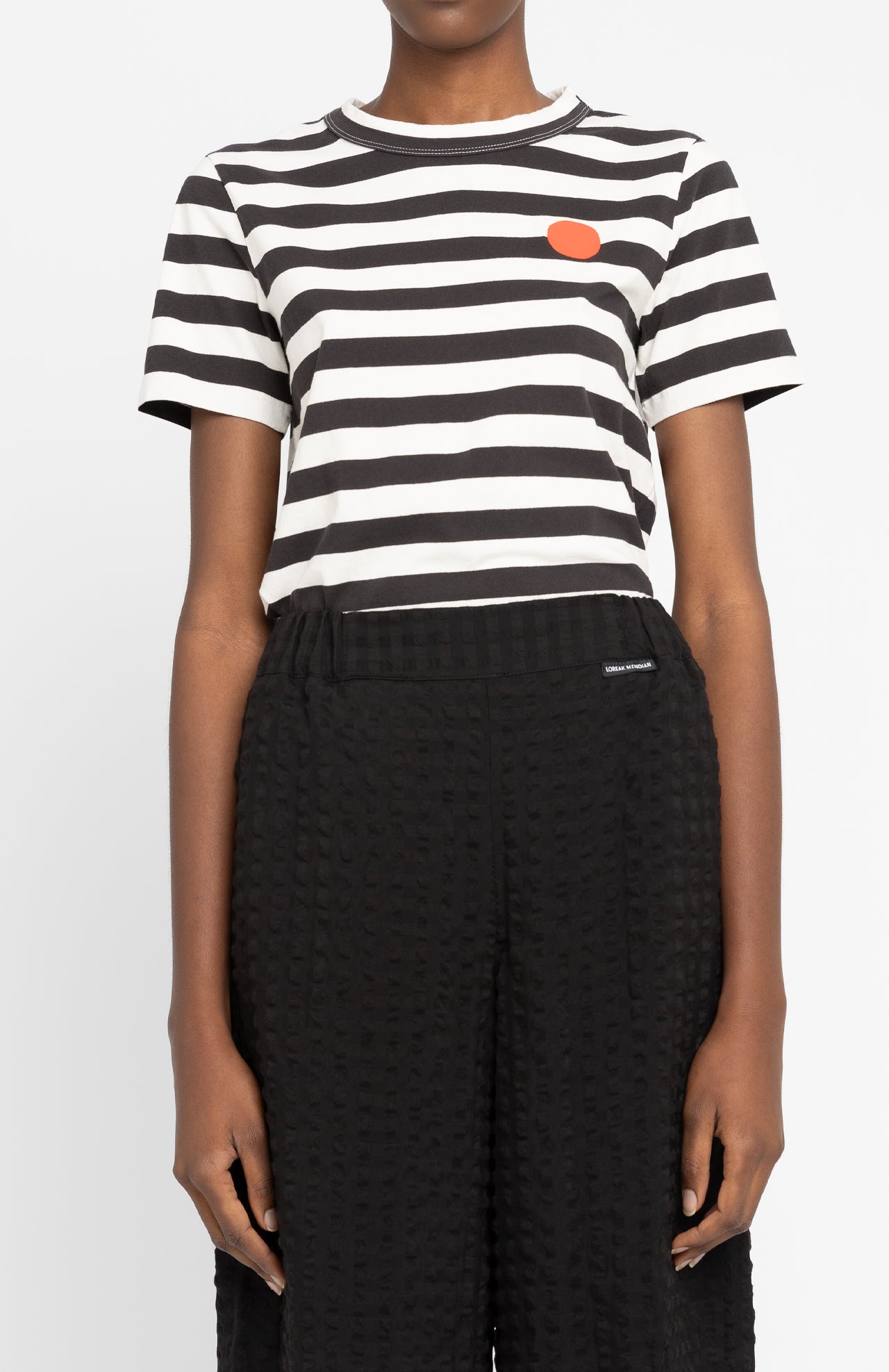 Hazpa Dot T-shirt Anthracite