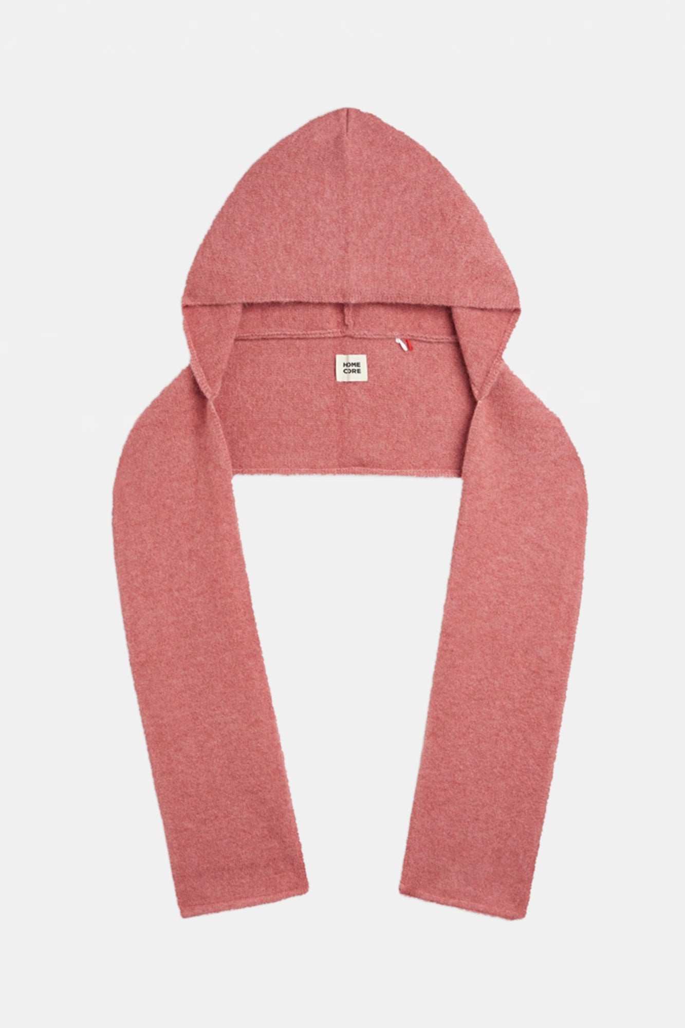 Baby Hood & Scarf Pink