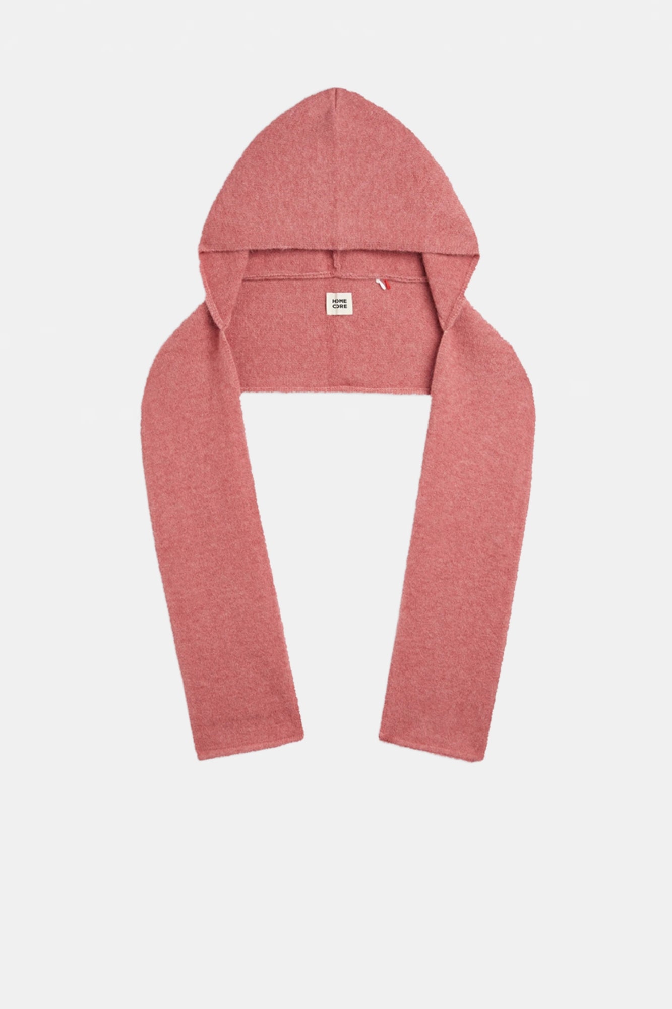 Baby Hood & Scarf Pink
