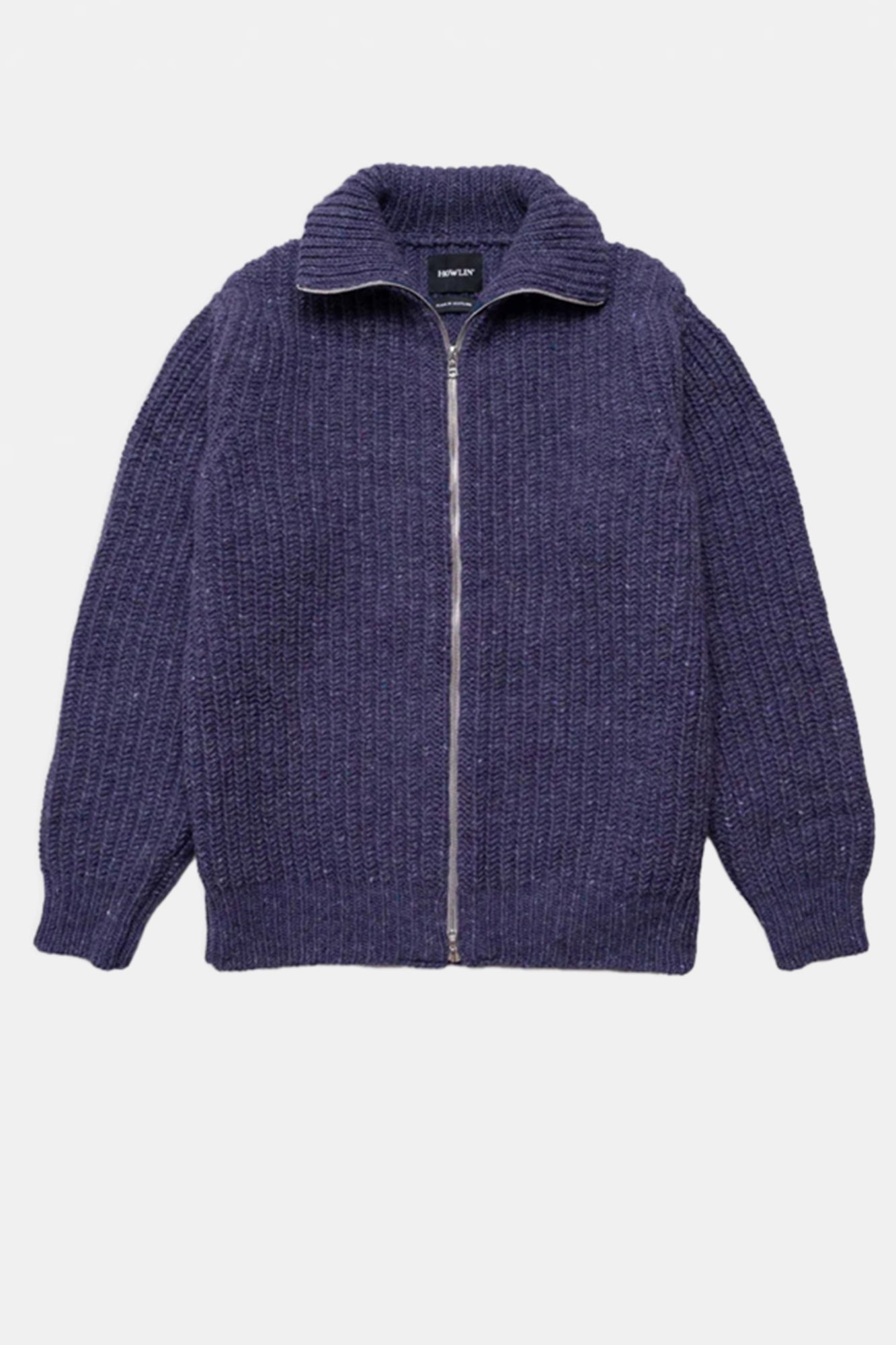 Loose Ends Zip Cardigan Violet Dreams