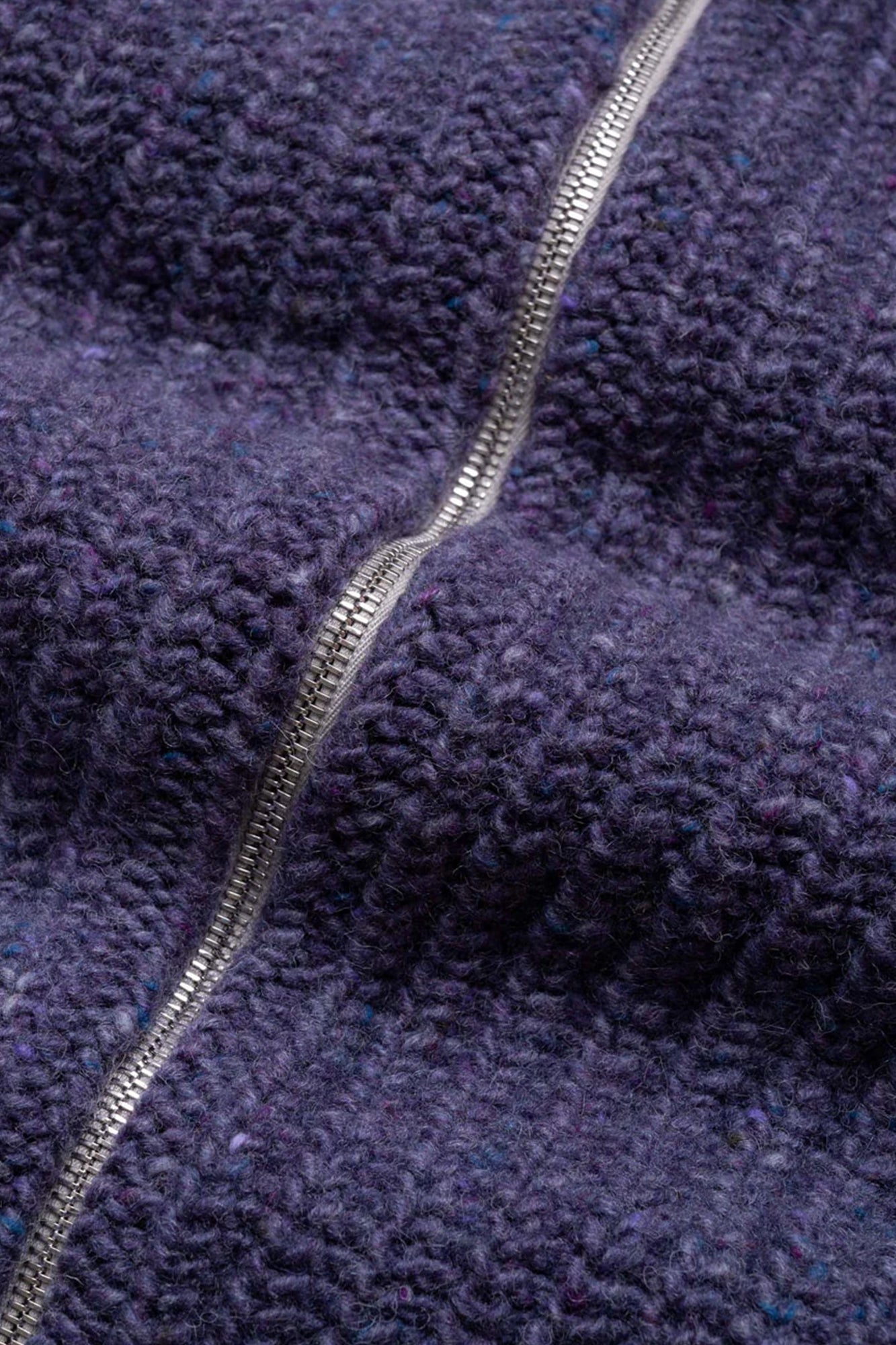 Loose Ends Zip Cardigan Violet Dreams
