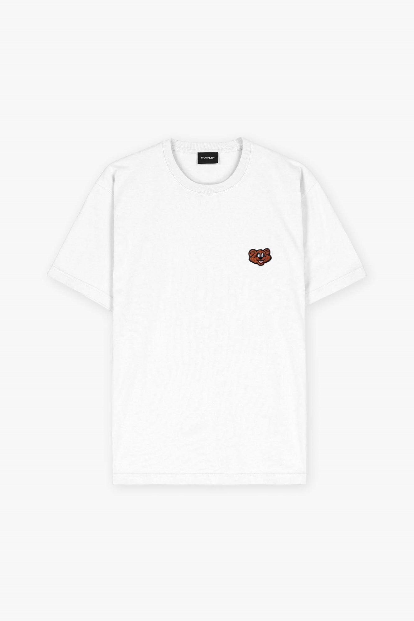 Shaggy Bear T-Shirt White