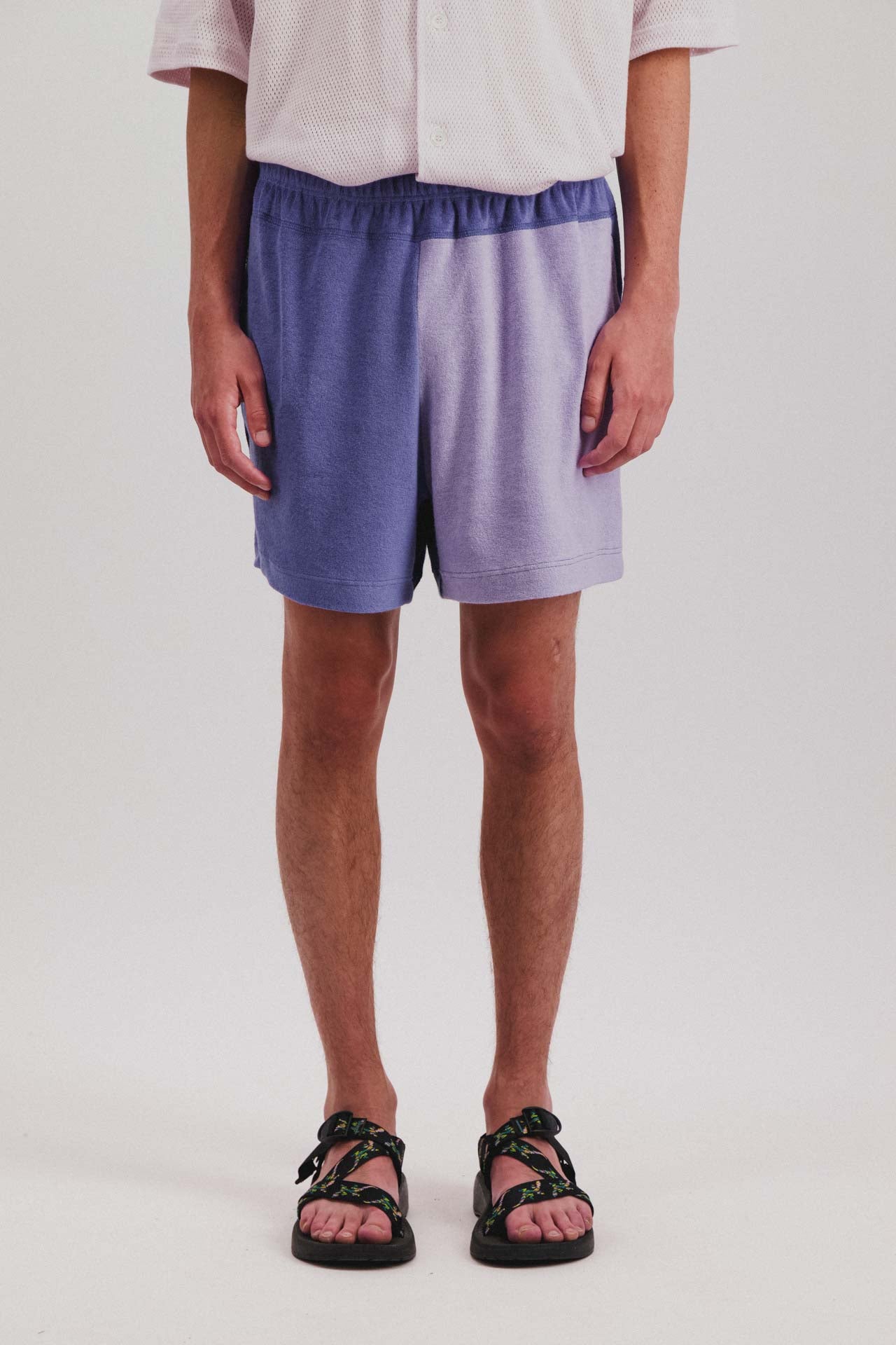Towel Shorts Violet Mix