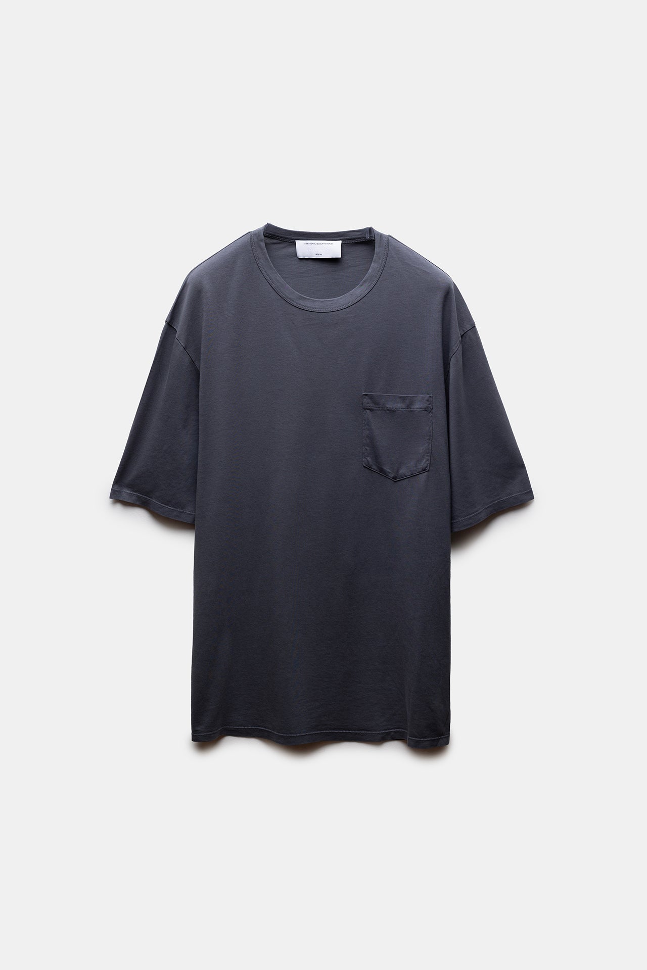 Kaya Lyocell Pocket Tee Navy