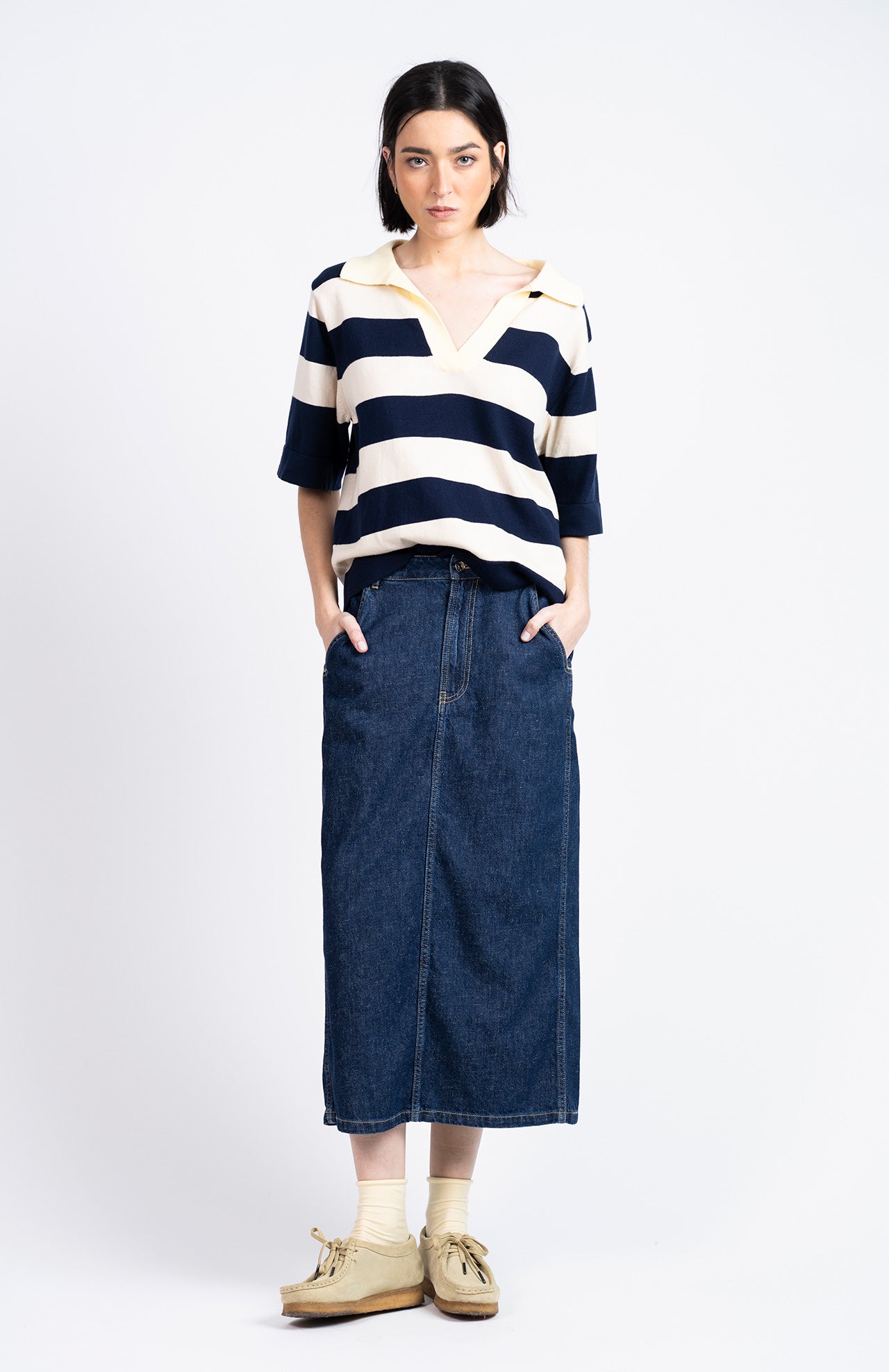 Aida Polo Jumper Navy