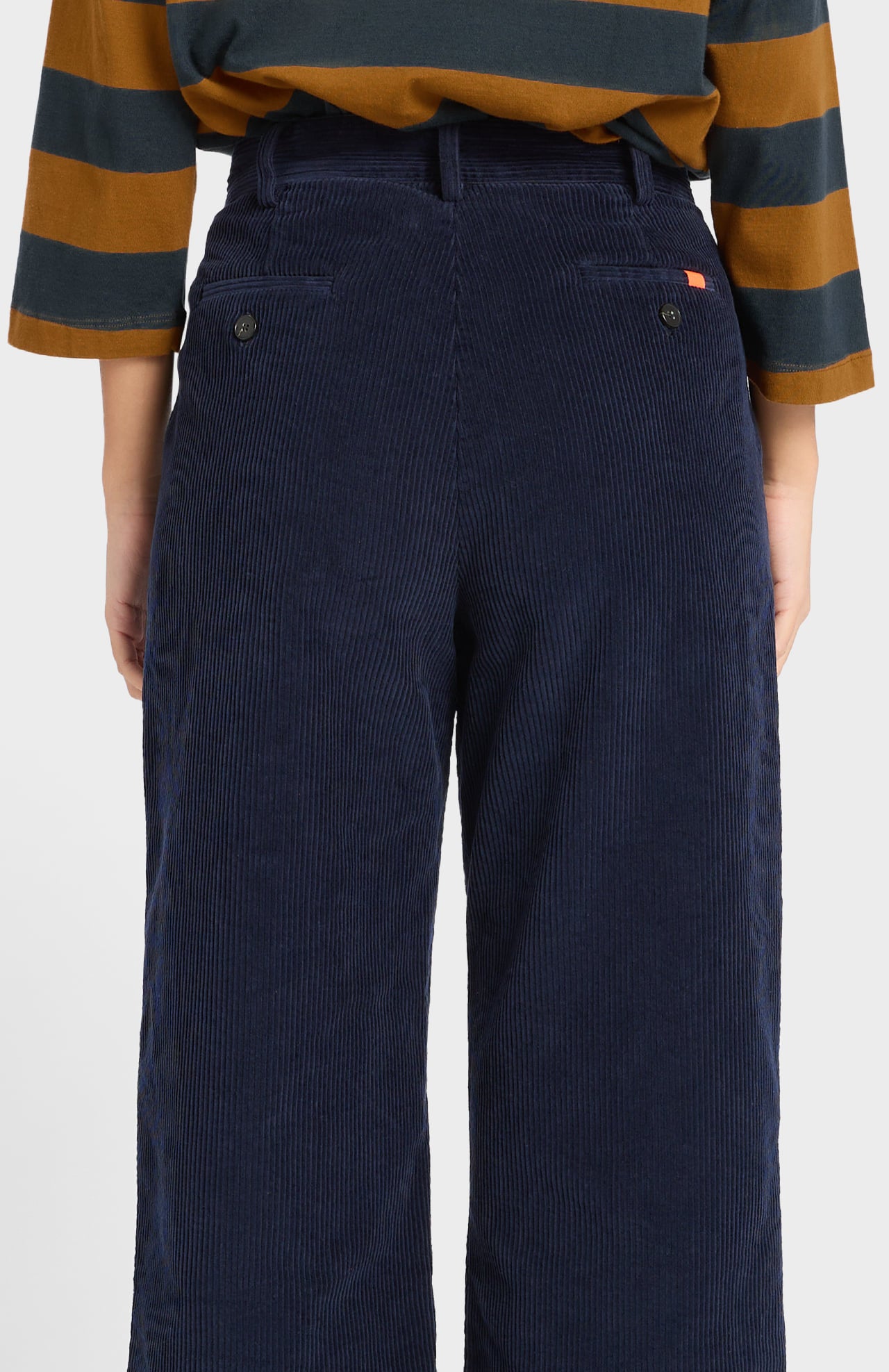 Arlet Corduroy Trousers Dark Blue