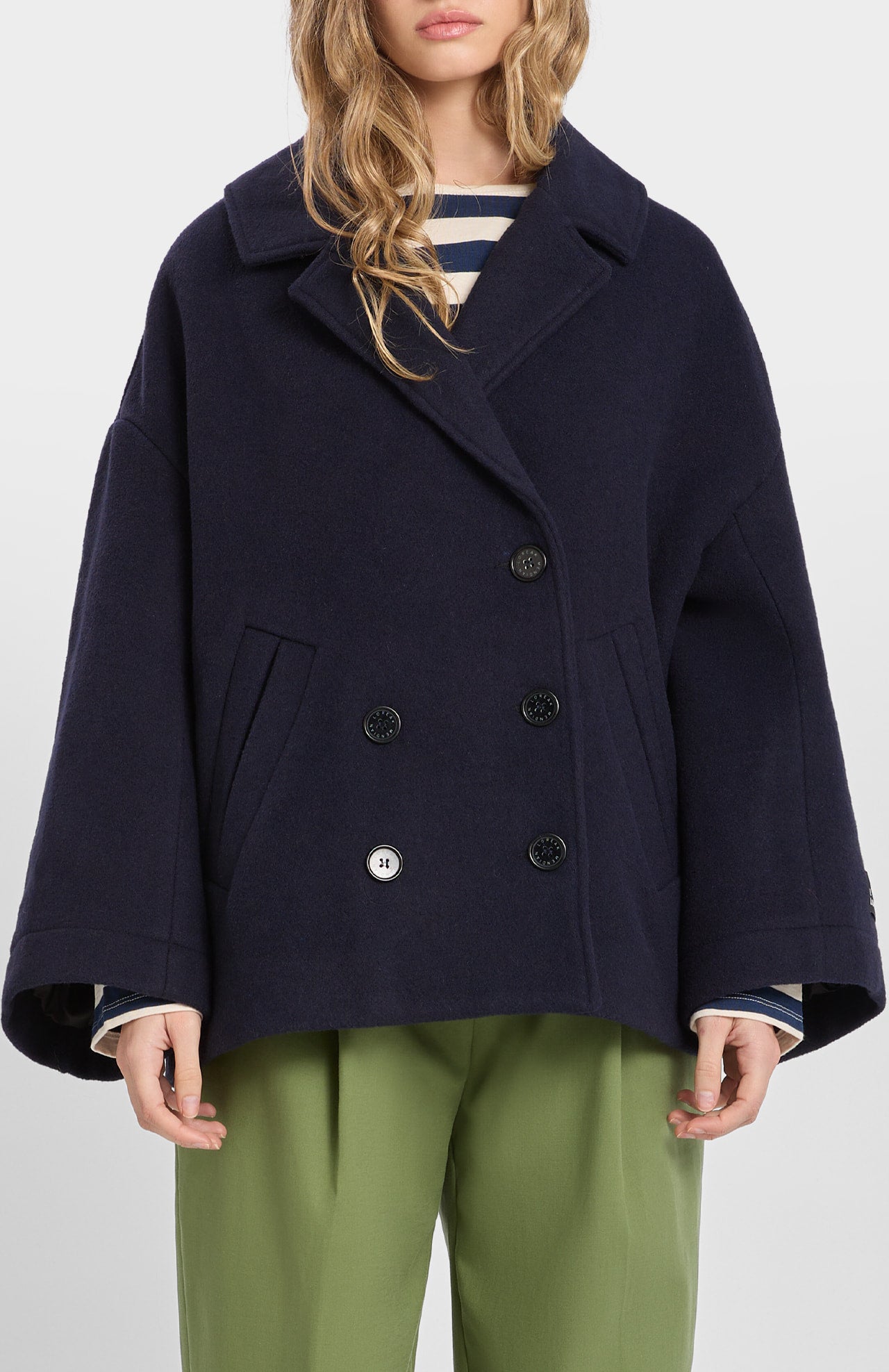 Arrobi Wool Jacket Navy