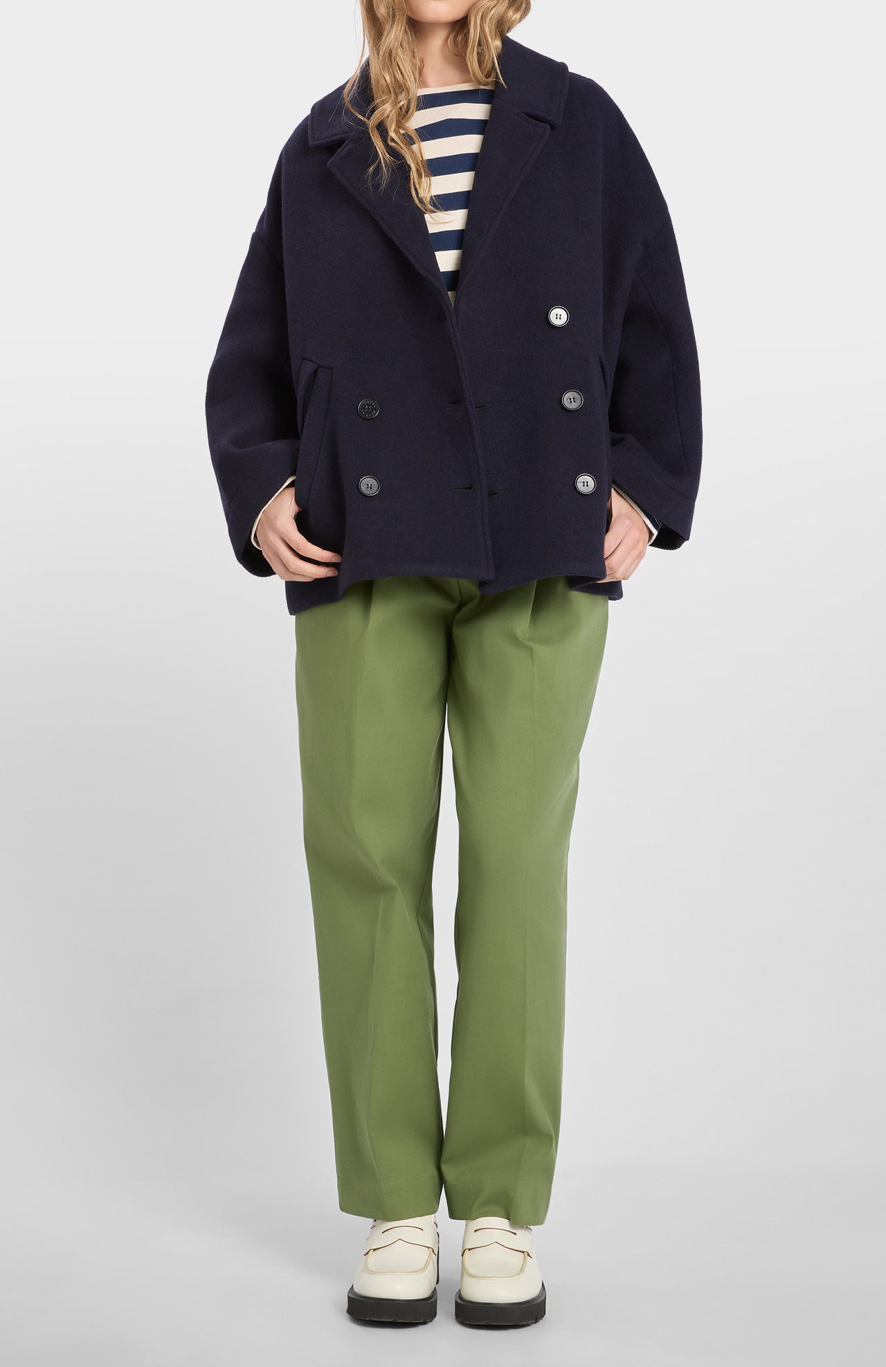 Arrobi Wool Jacket Navy