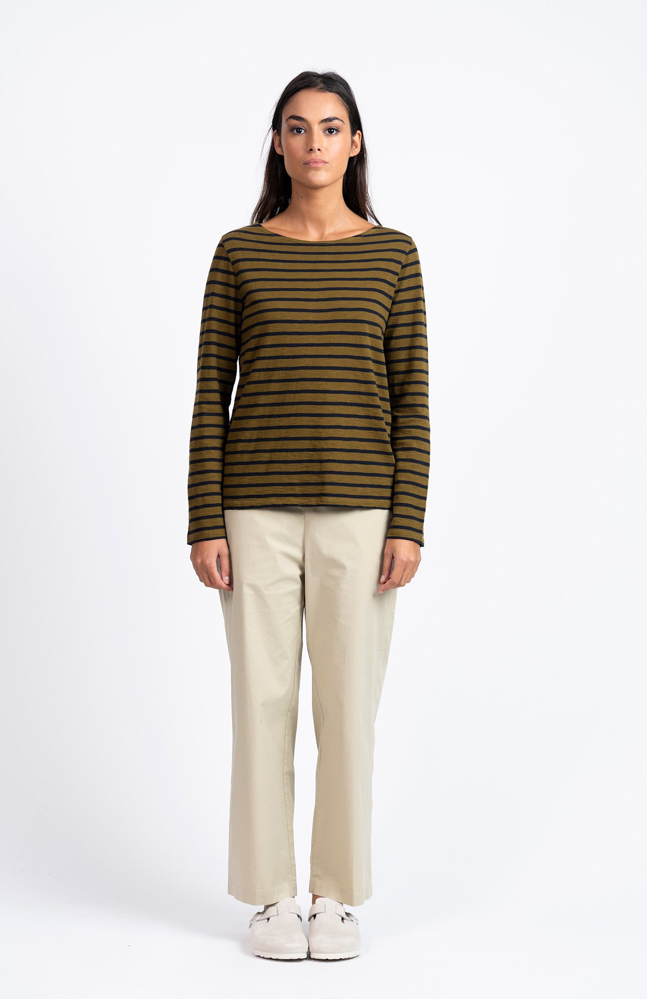 Confya Poplin Pants Stone