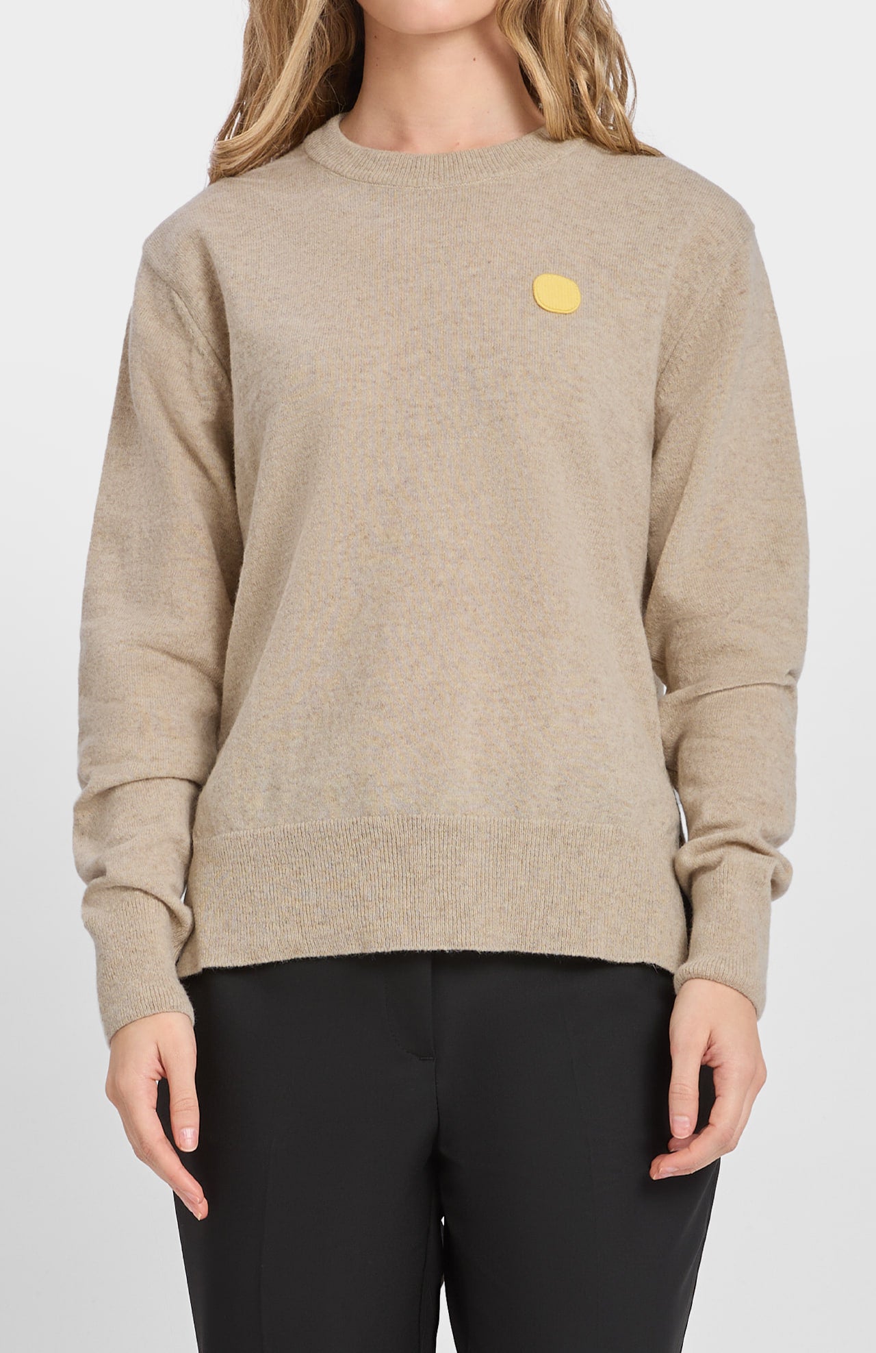 Dot Bi Pullover Natural