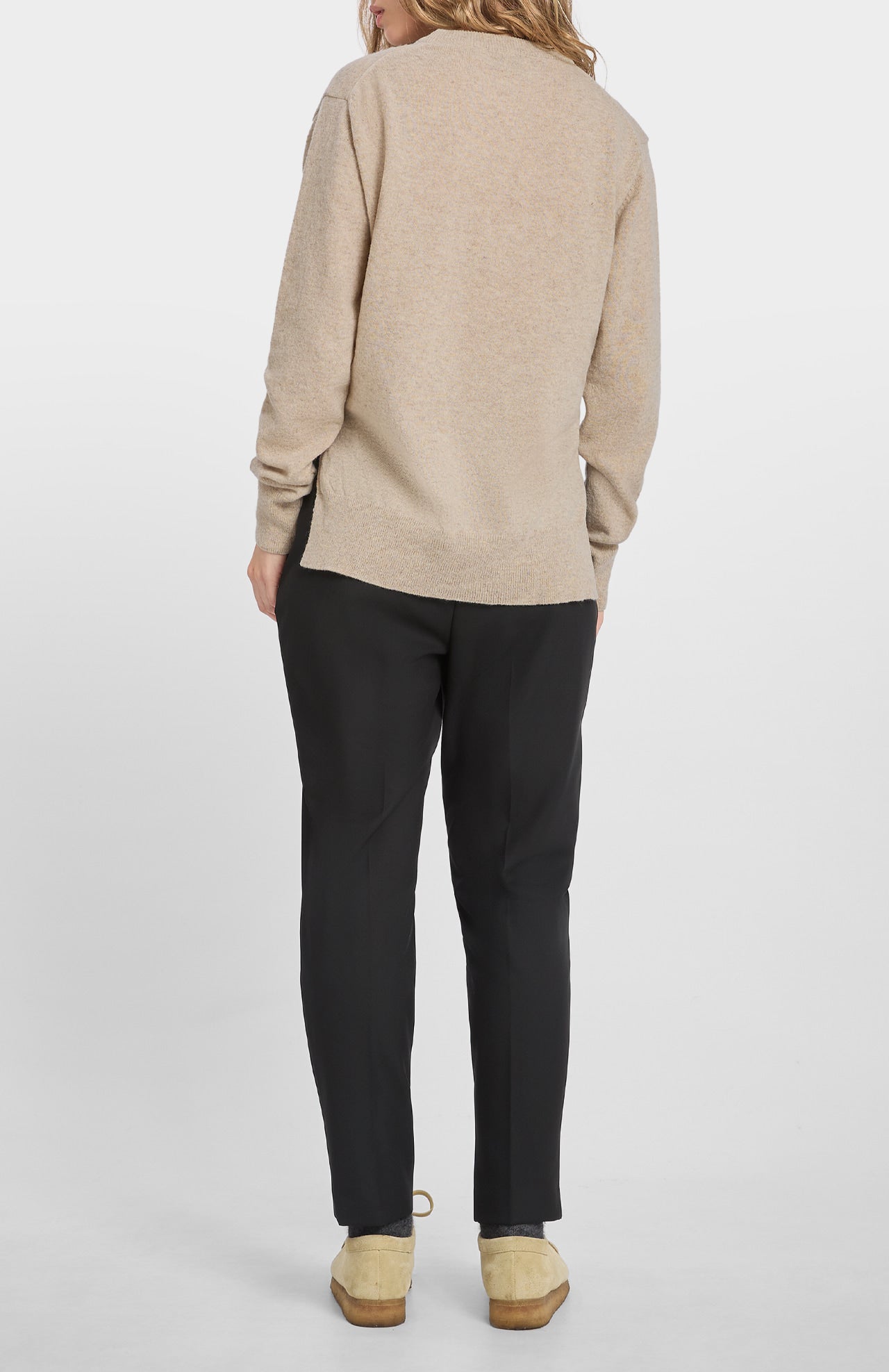 Dot Bi Pullover Natural