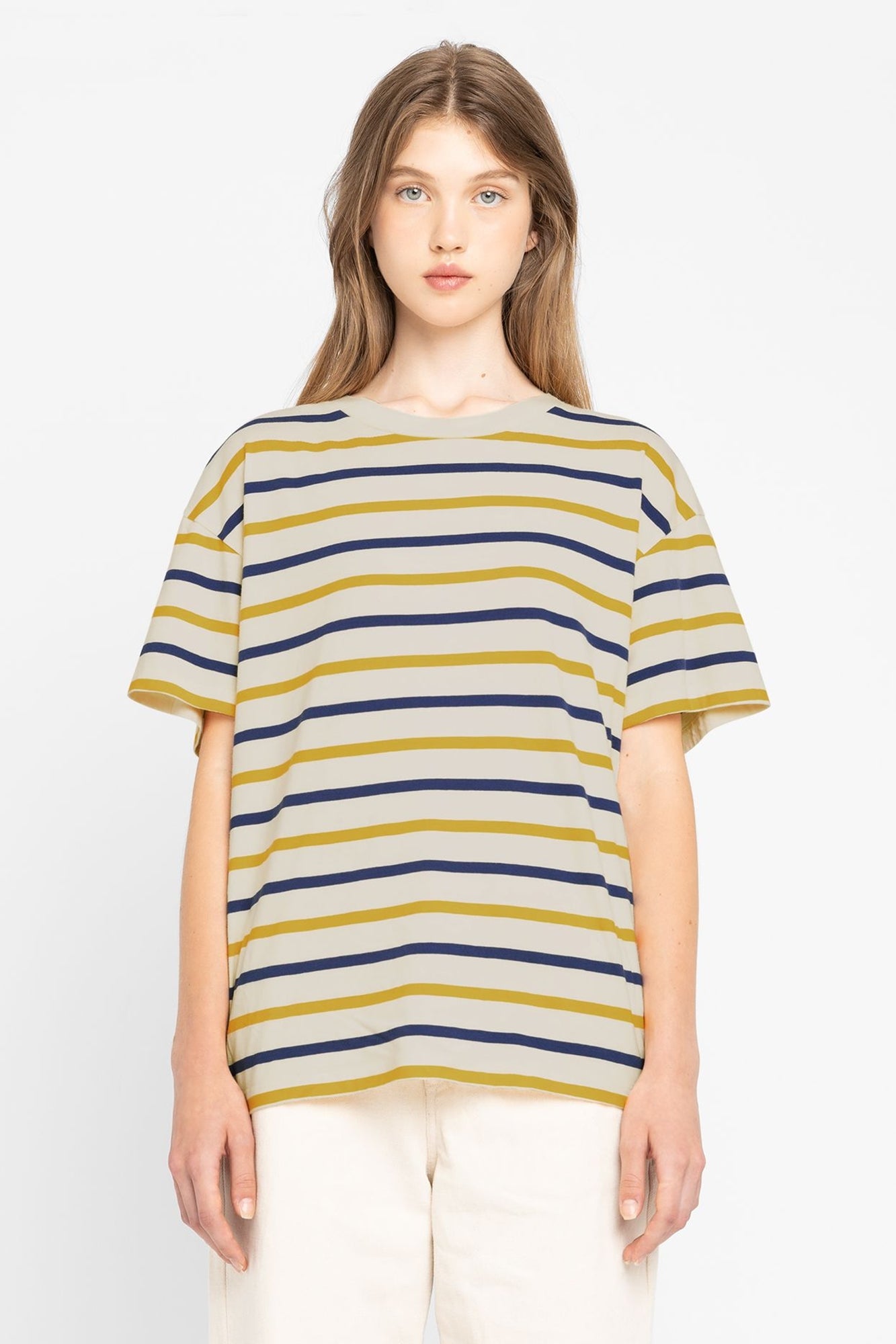 Elise Striped T-shirt Blue