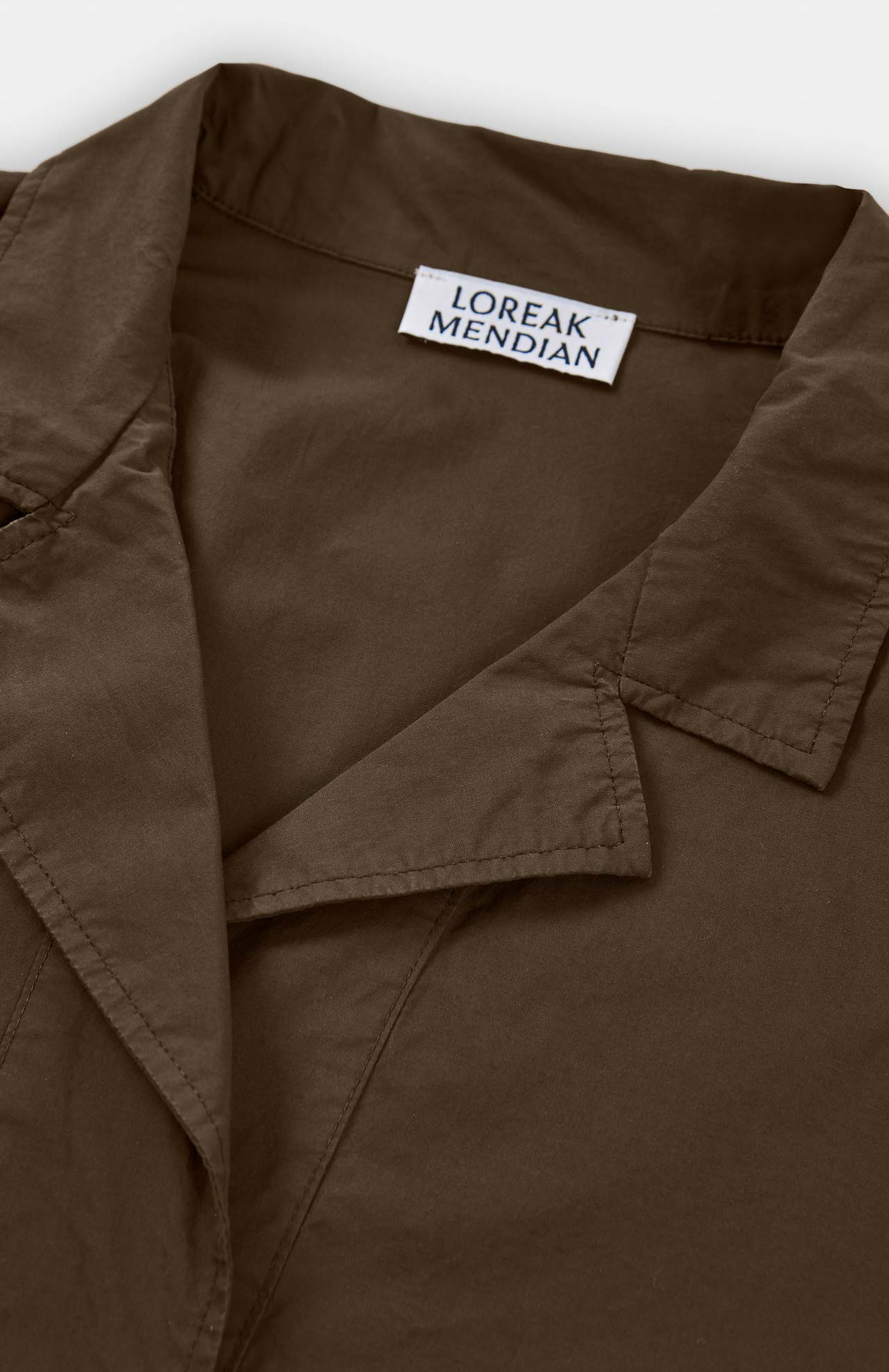 Elke Poplin Shirt Brown