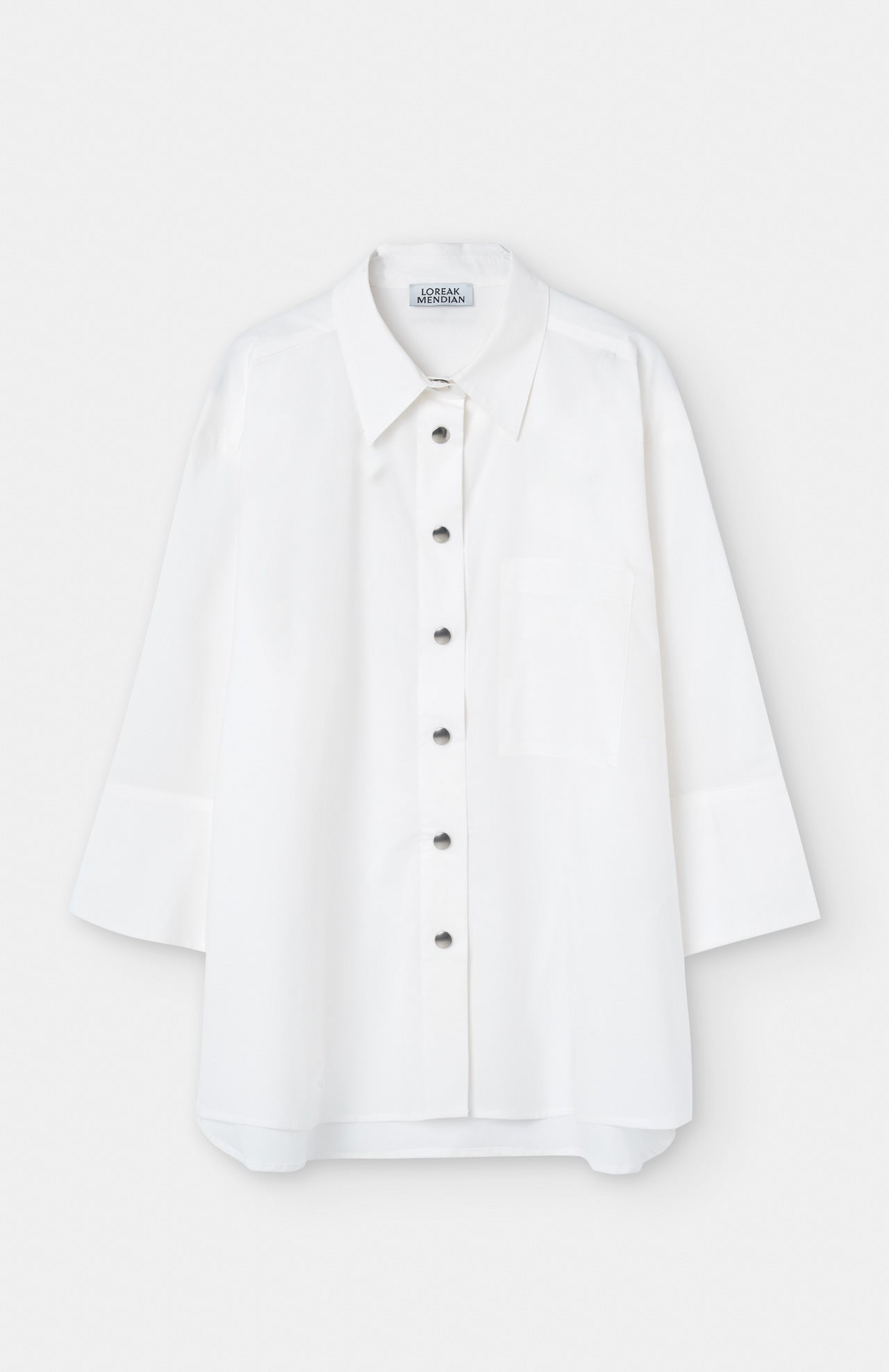 Mileno Poplin Shirt White