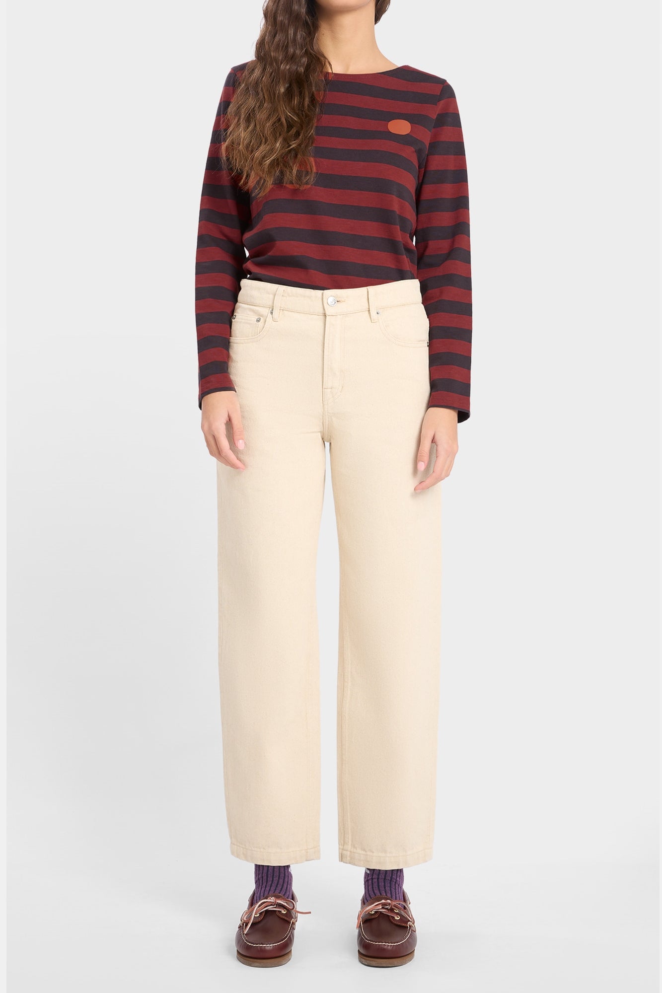 Navasota Denim Trousers Natural