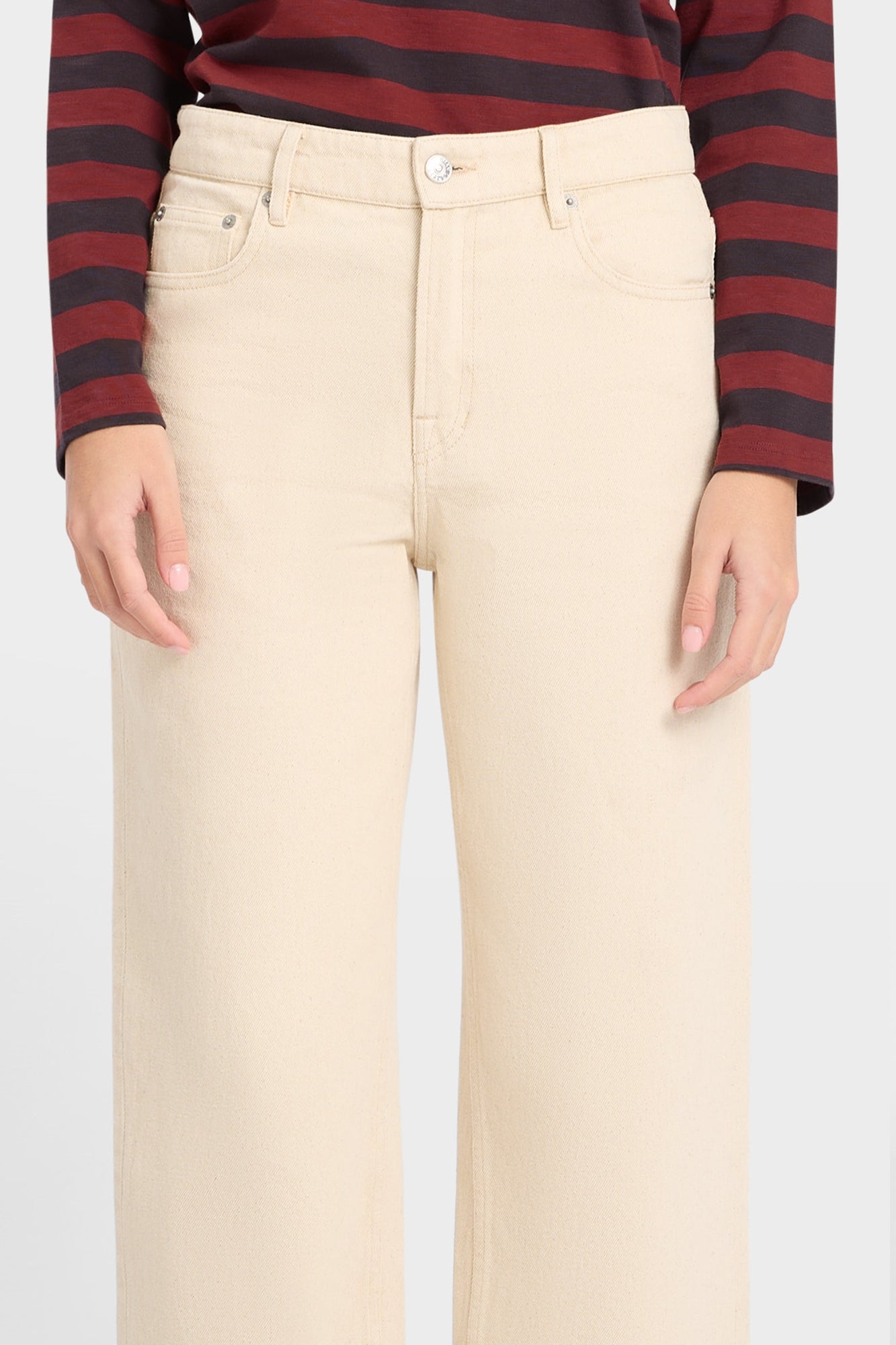 Navasota Denim Trousers Natural