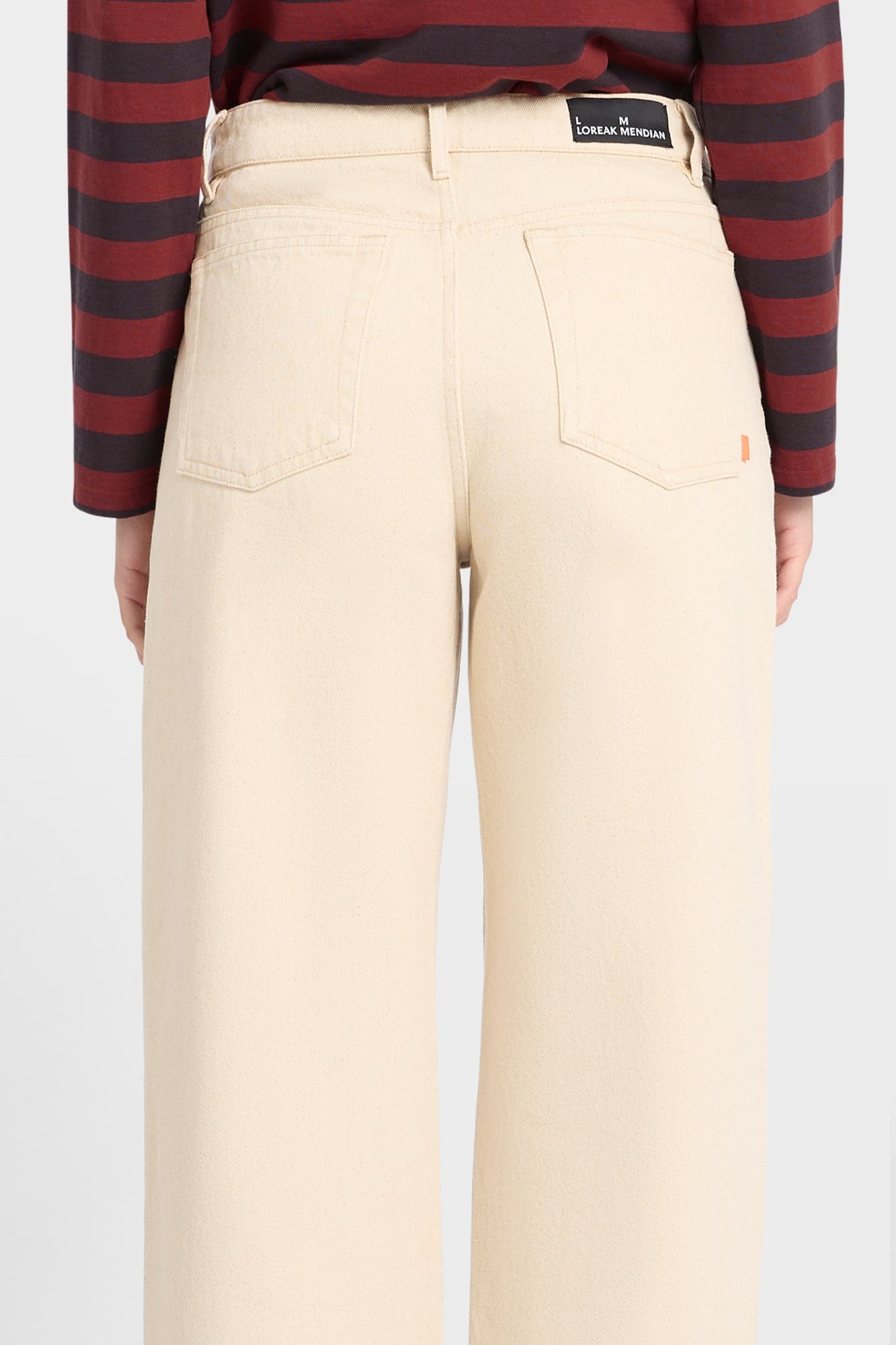 Navasota Denim Trousers Natural