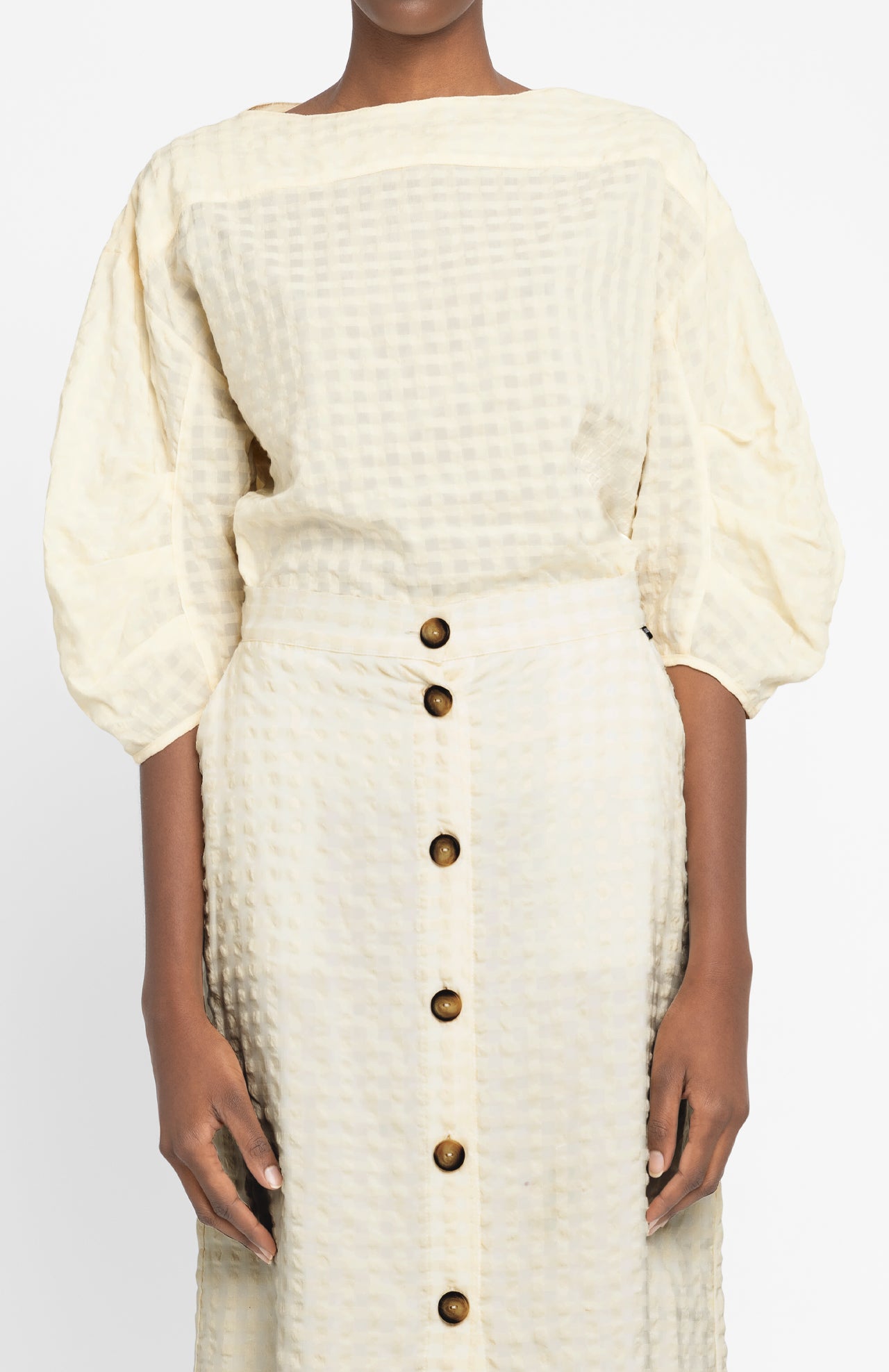 Zuri Blouse Ecru