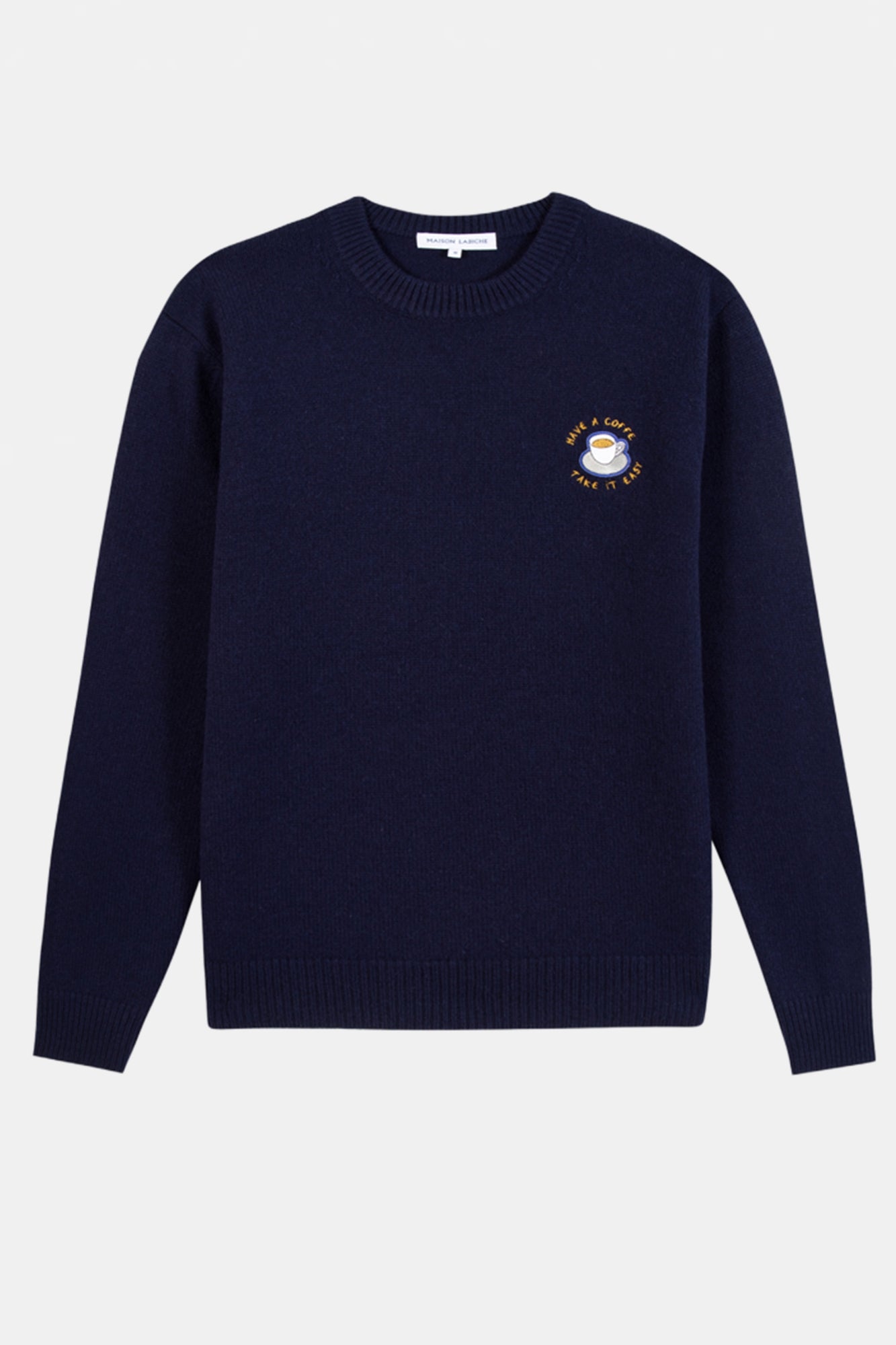 Have a Coffee Wool Sweater