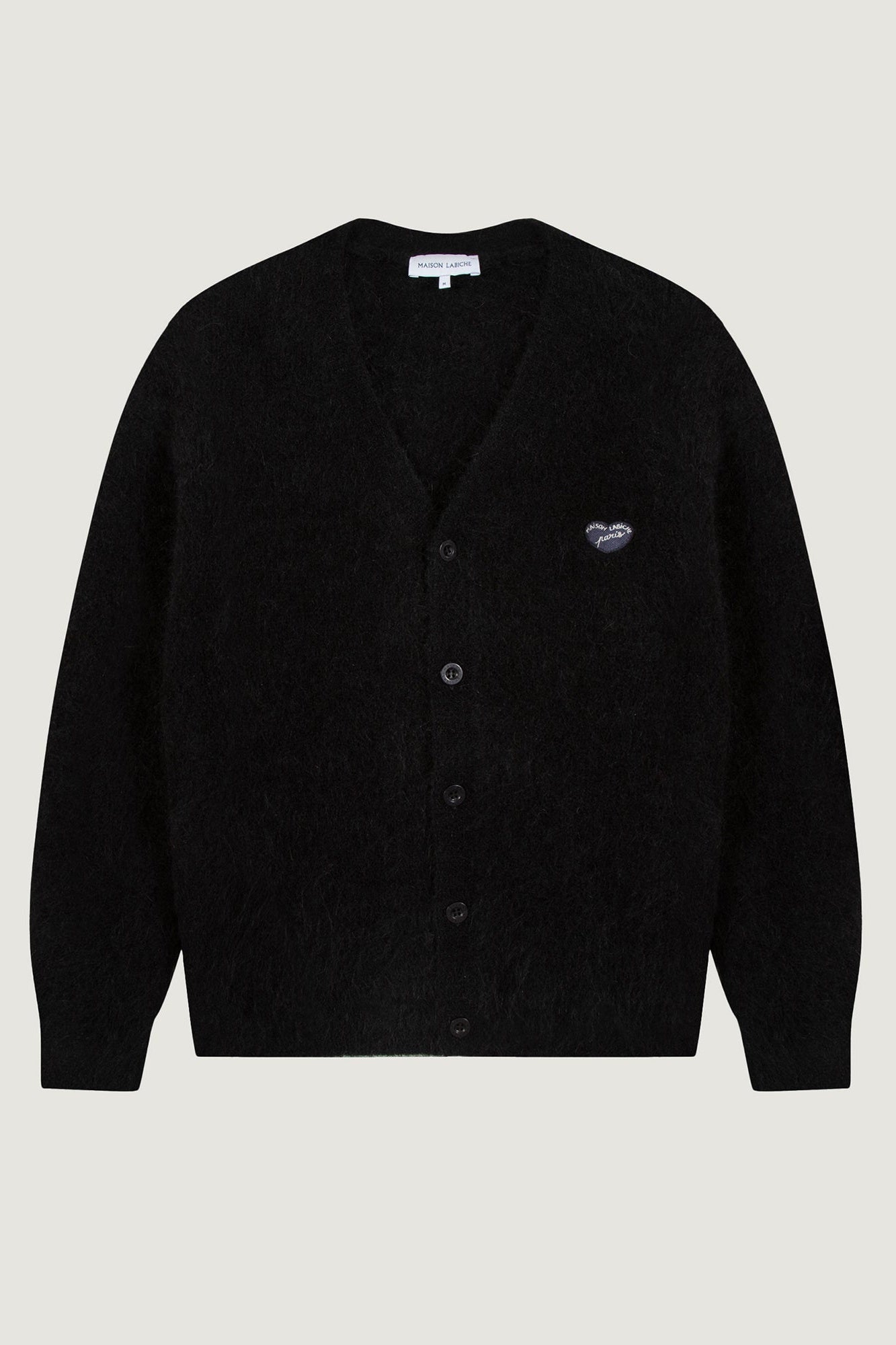 Andigne Mohair Coeur Cardigan Brown
