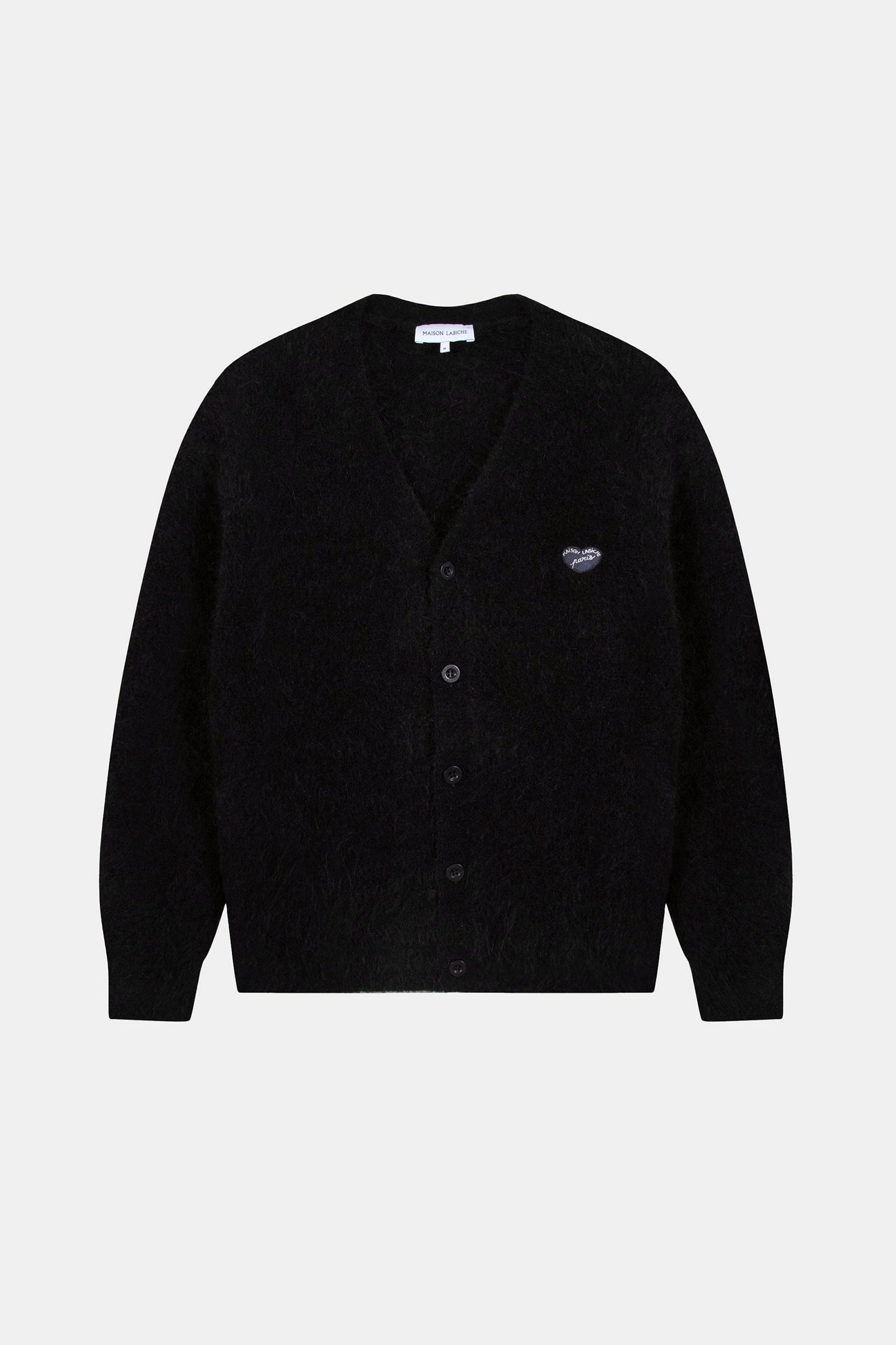 Andigne Mohair Coeur Cardigan Brown