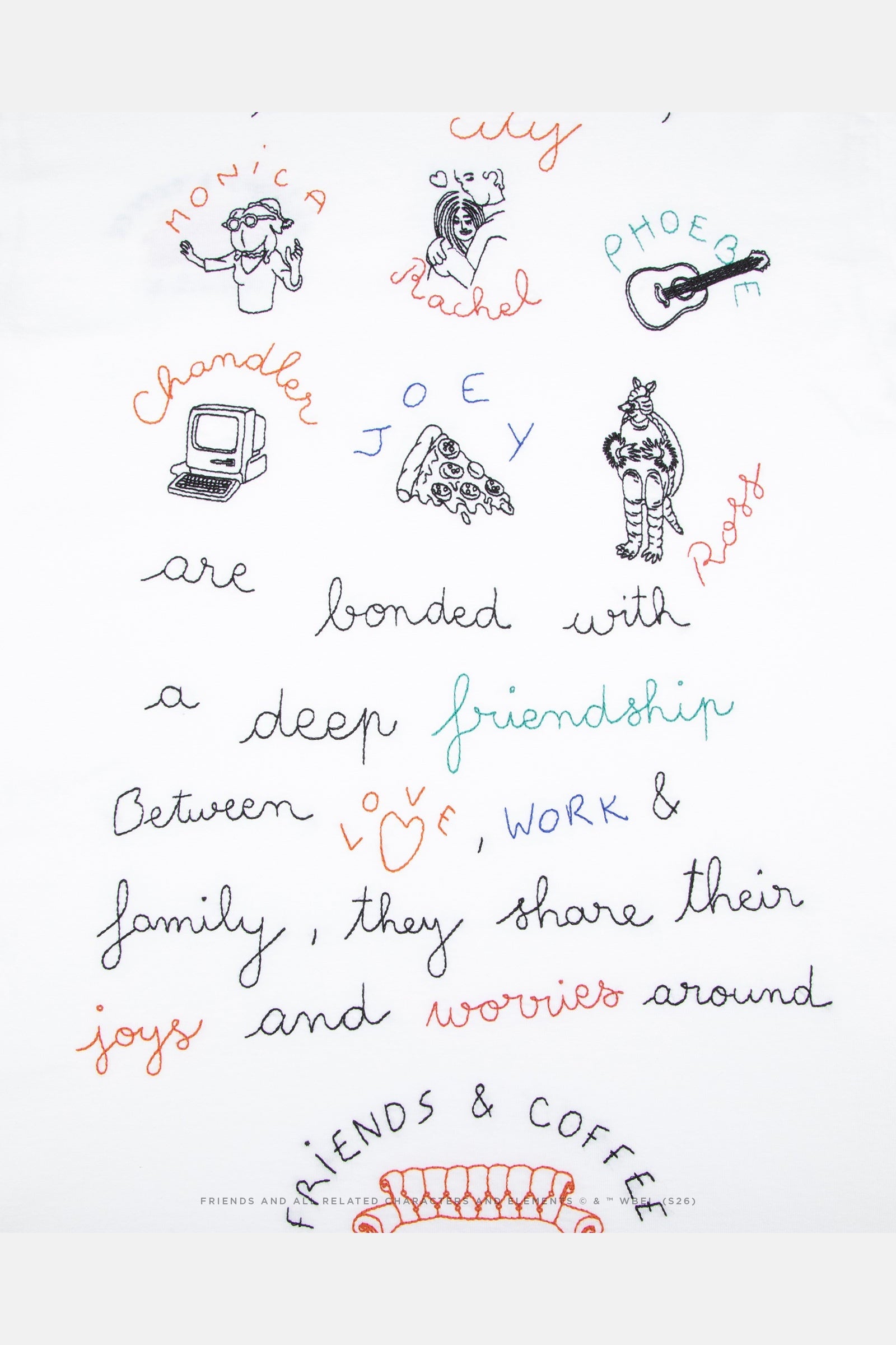 Friends & Coffee Patureau T-shirt