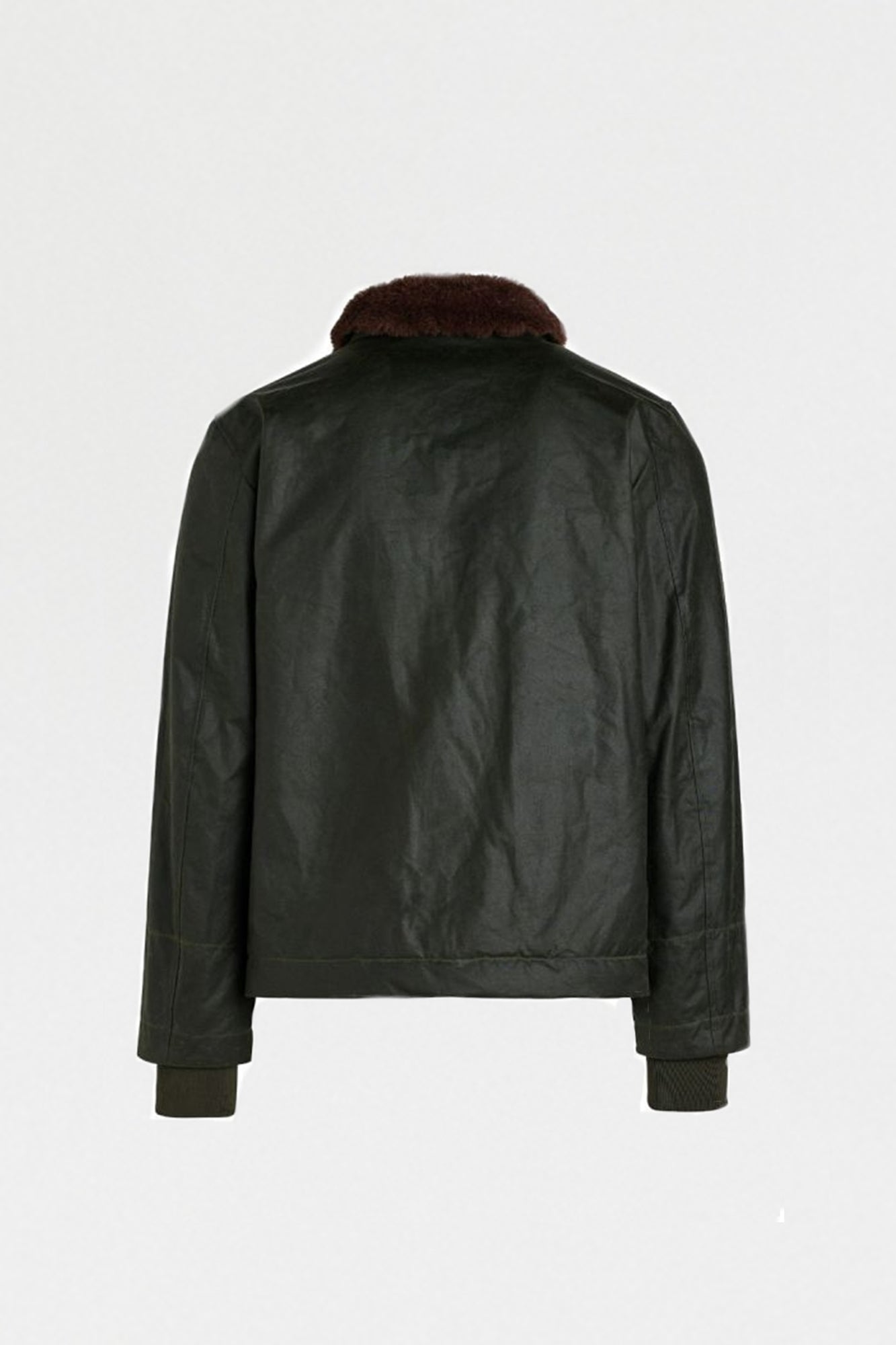New Deck Waxed Jacket Dark Green