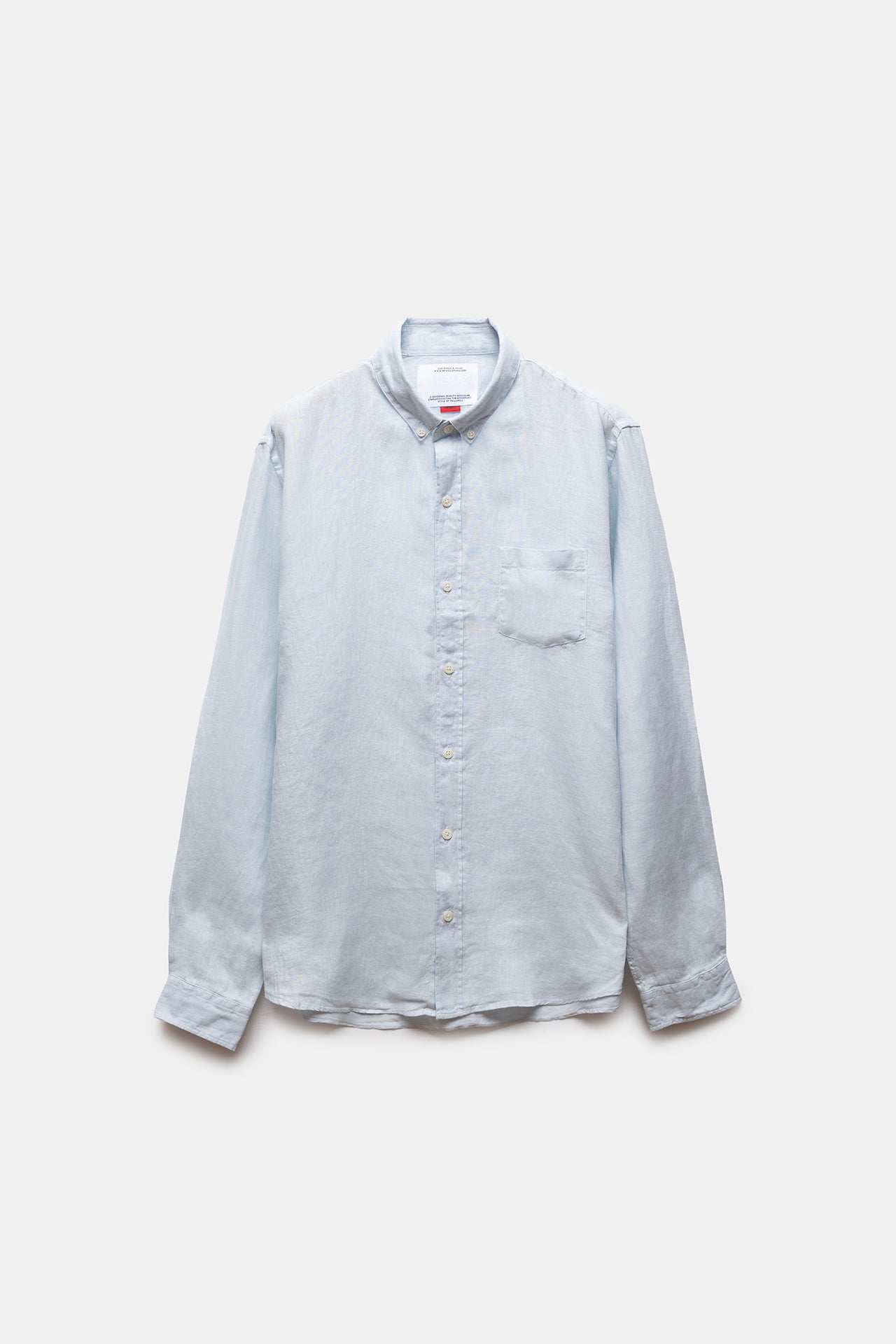 Deguay Linen Shirt Sky Blue