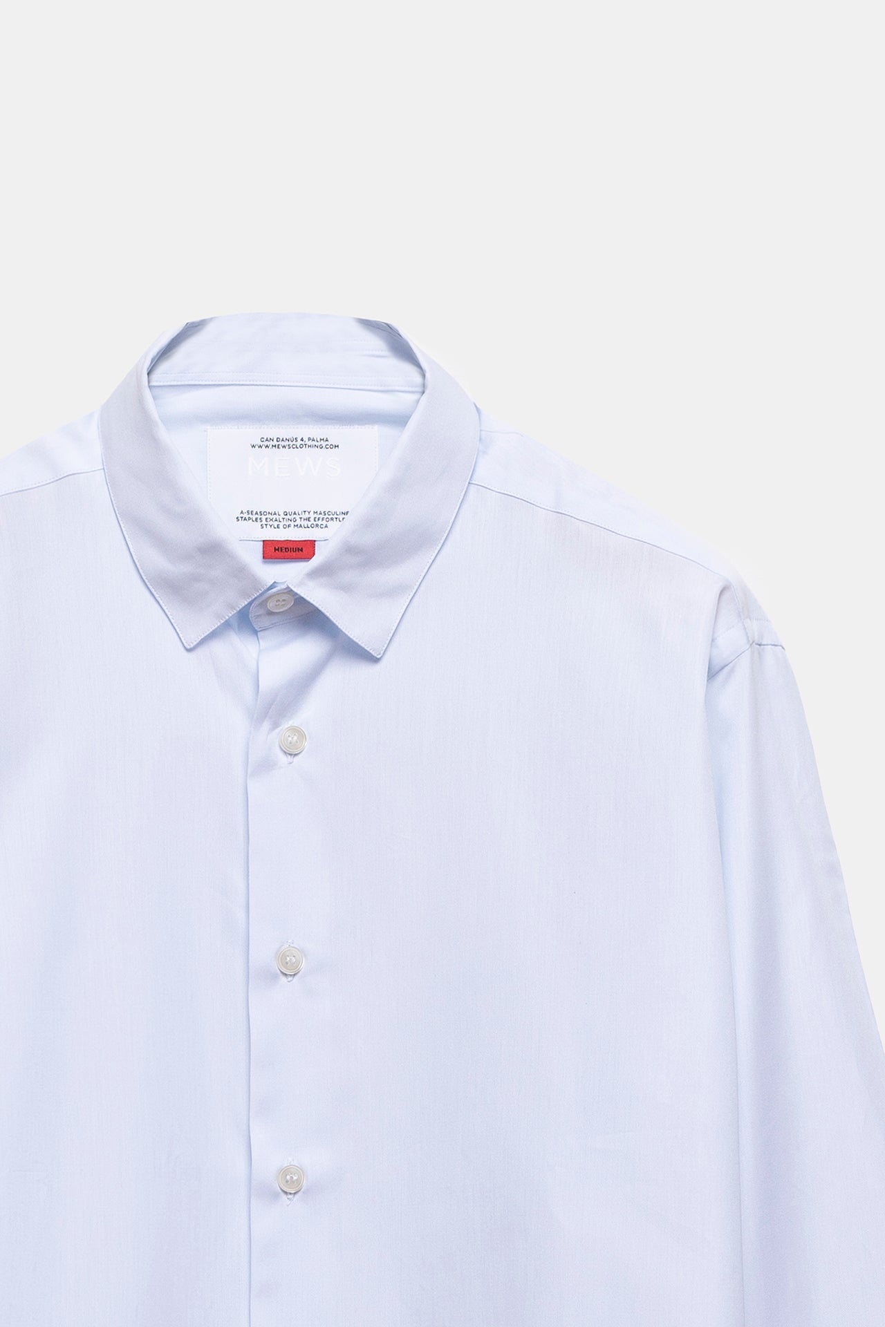 Deguay Poplin Shirt Sky Blue