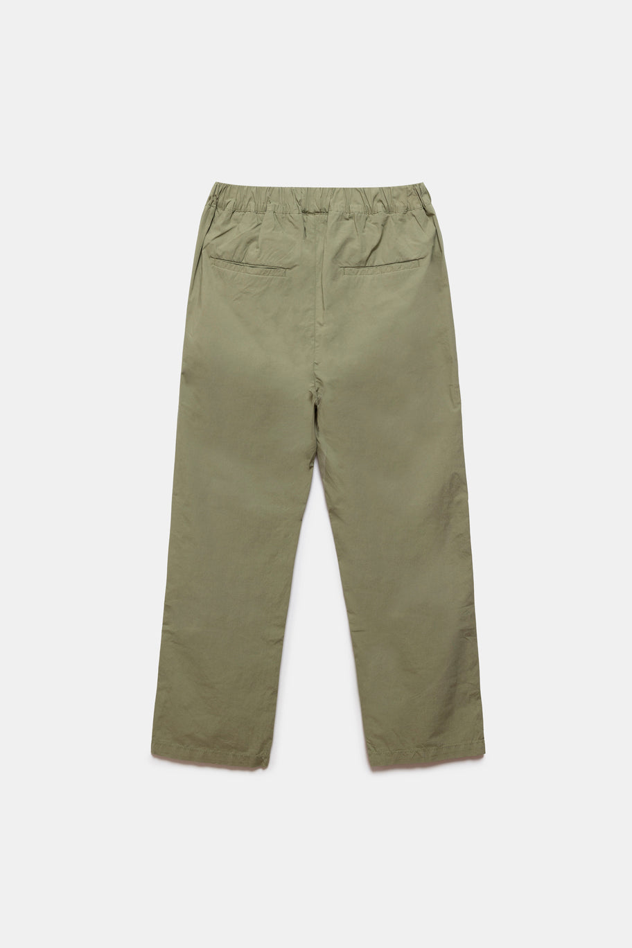 Ellis Poplin Trousers Olive Green