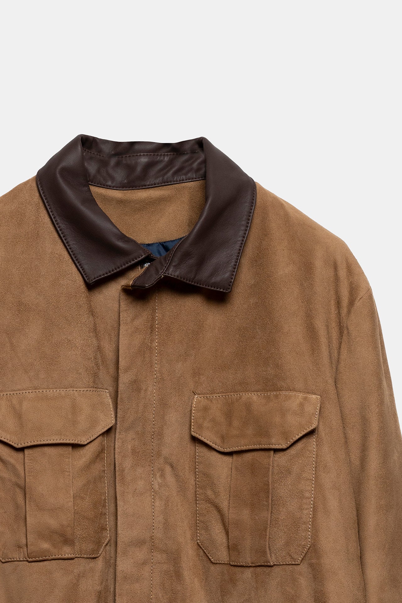 Gropius Leather Jacket Brown