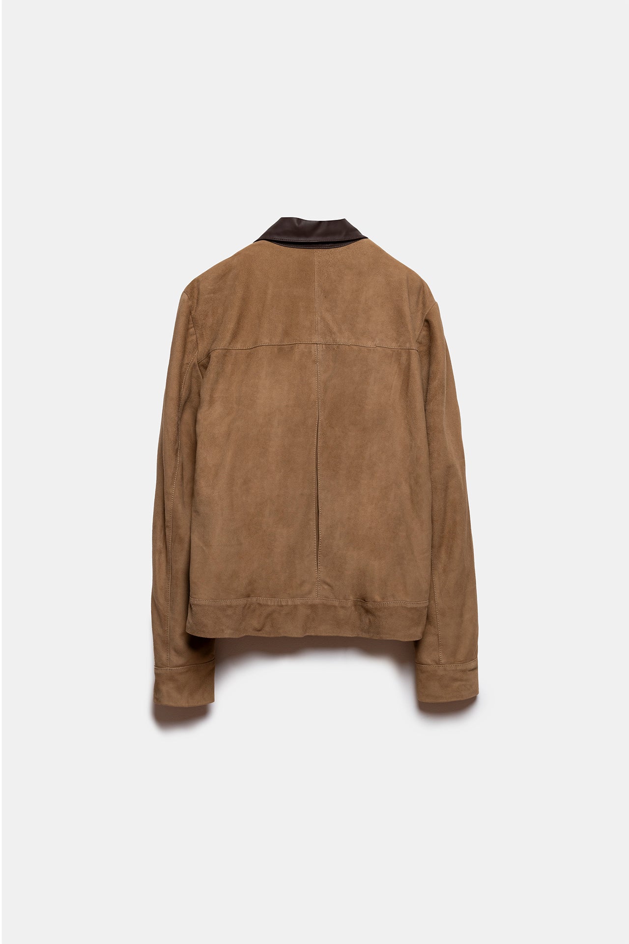 Gropius Leather Jacket Brown