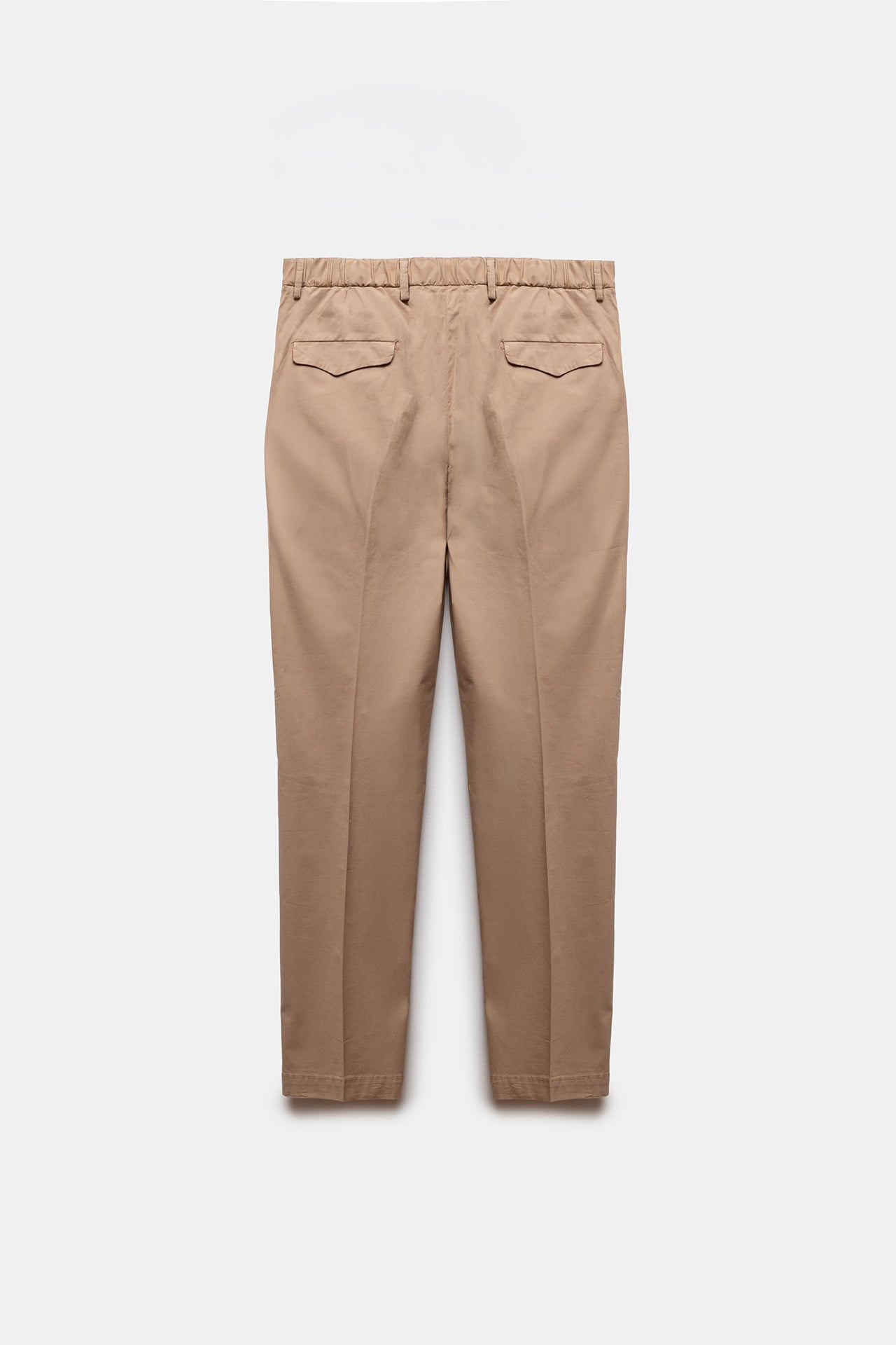 Leisure Poplin Pants Camel