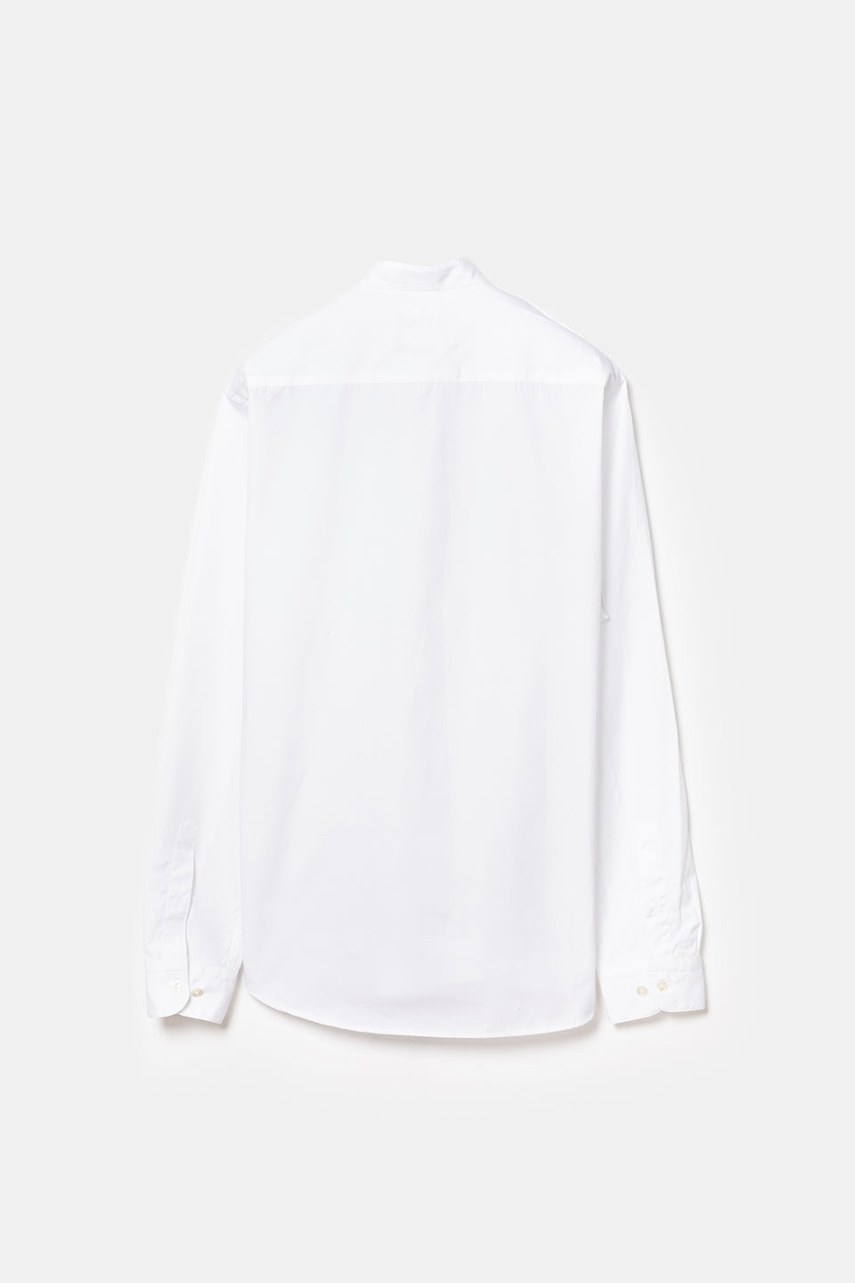 Mao Poplin Shirt White