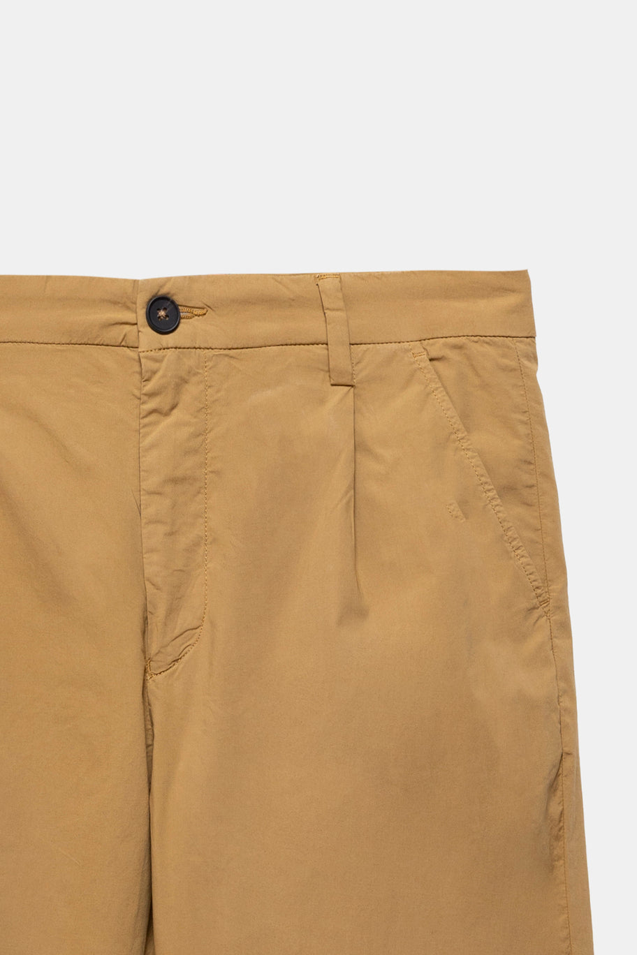 Milo Poplin Trousers Camel